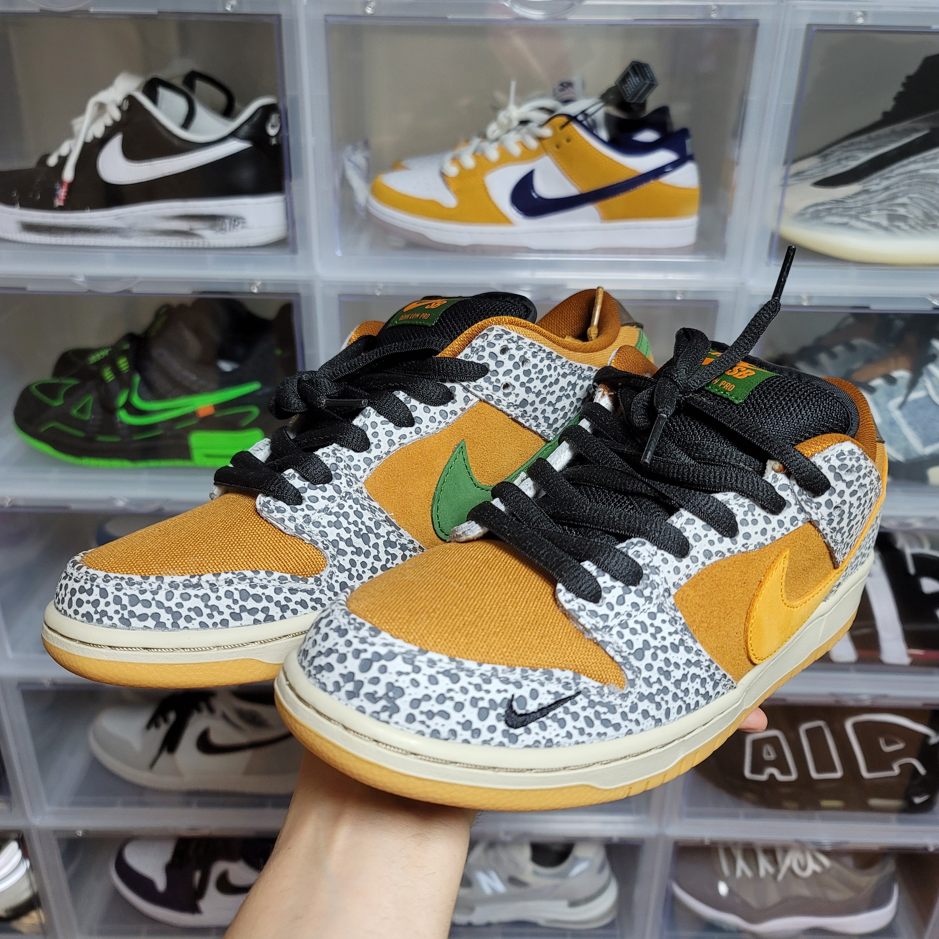 Nike SB Dunk Low Pro Safari 착용 스타일