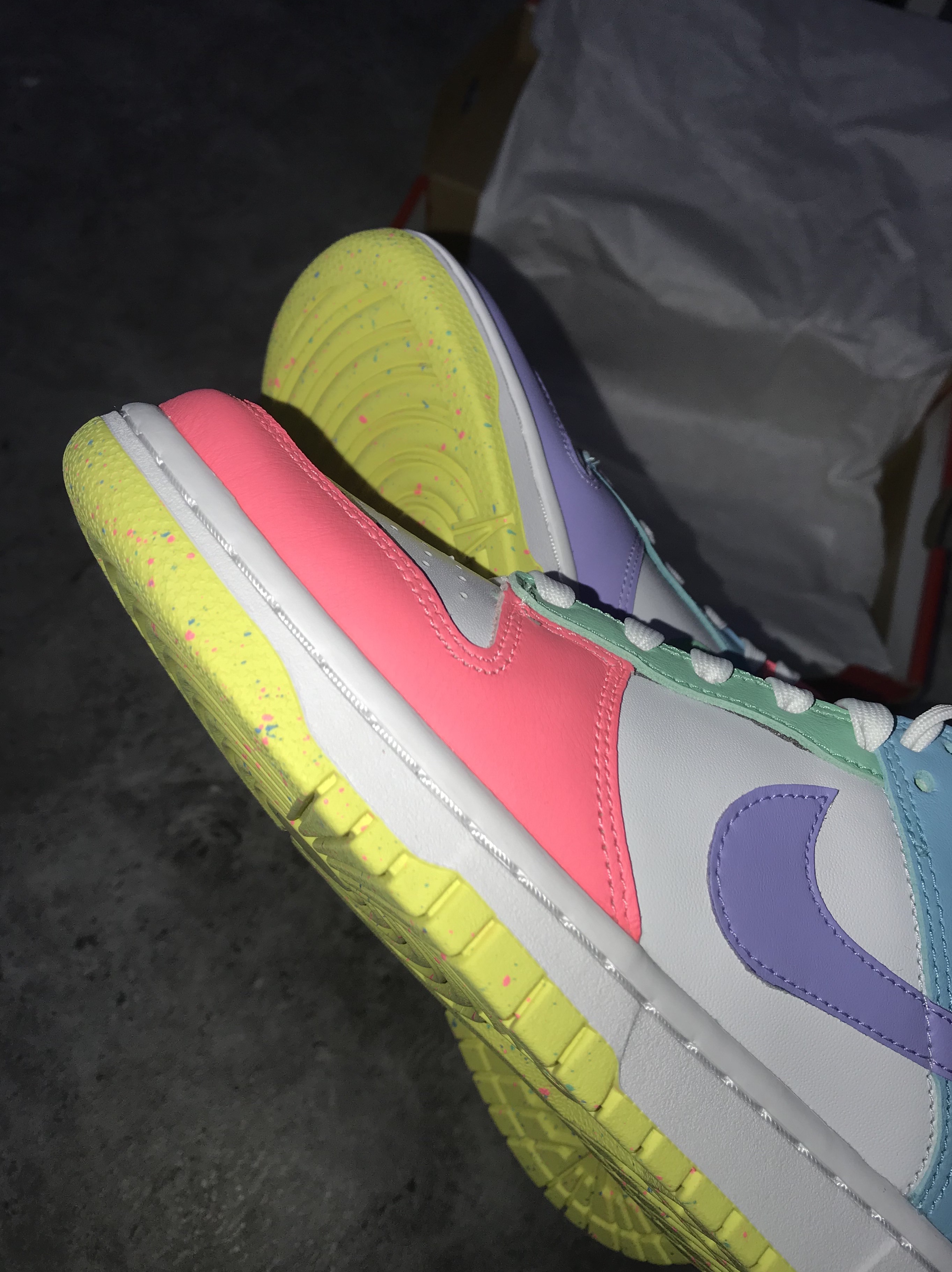 (W) Nike Dunk Low SE Candy 착용 스타일 - 2
