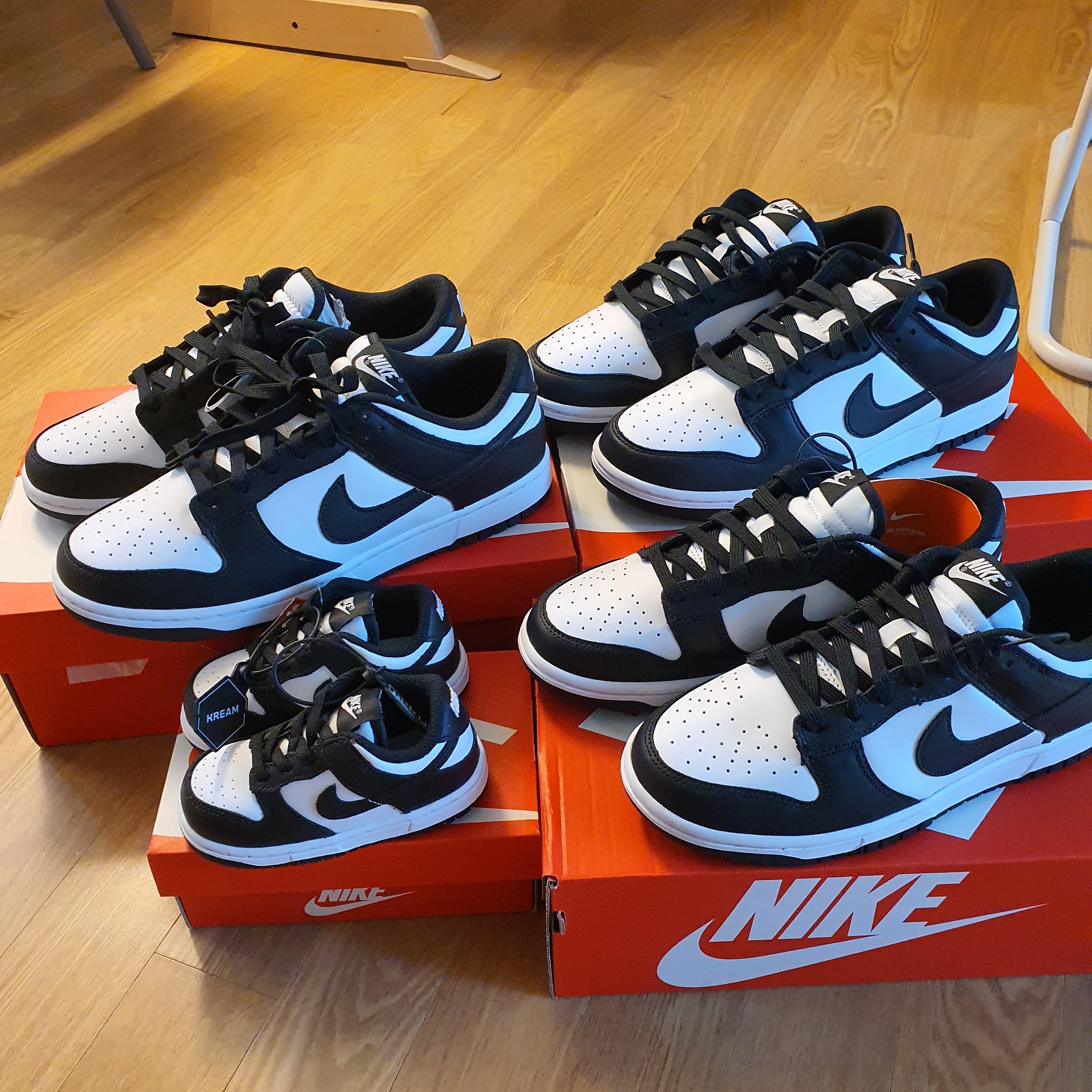 Nike Dunk Low Retro Black, (W) Nike Dunk Low Black 착용 스타일