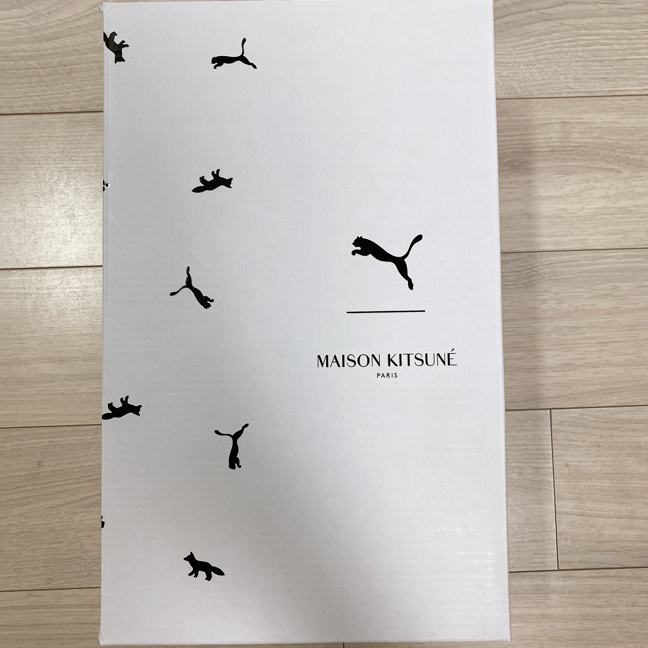 Puma x Maison Kitsune Roma White 착용 스타일 - 3