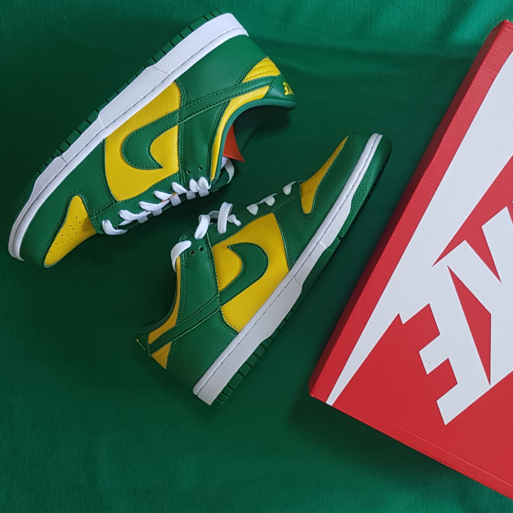 Nike Dunk Low SP Brazil 2020 착용 스타일