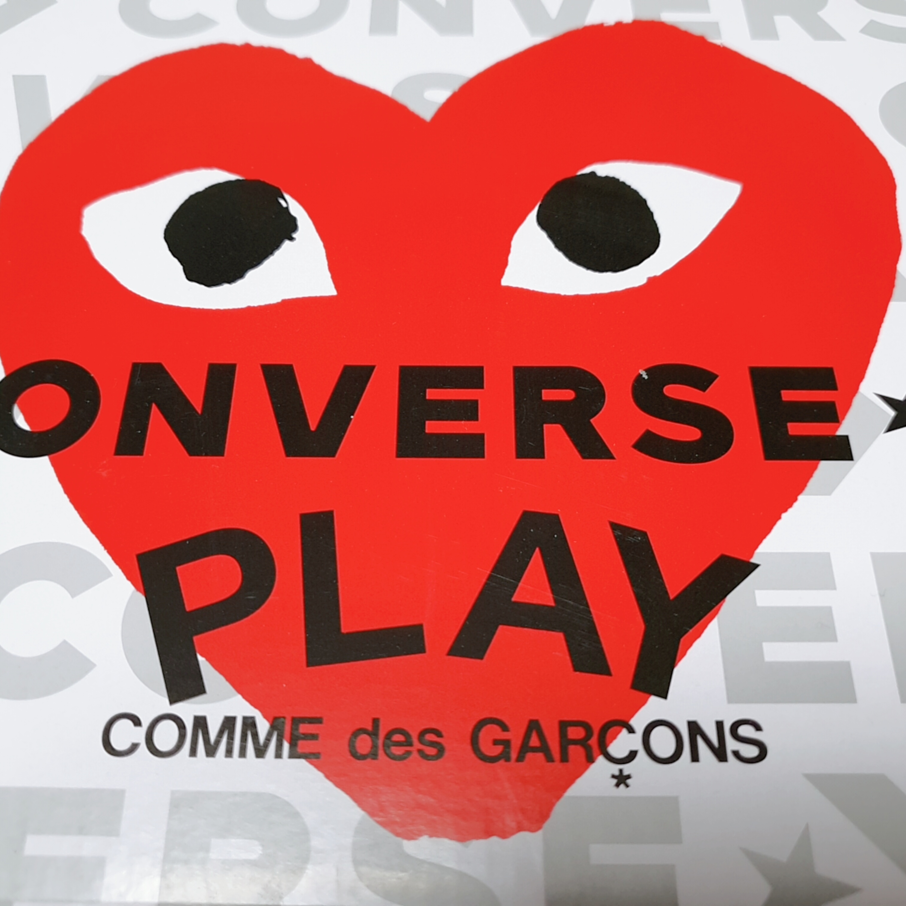 Converse x Play Comme des Garcons Jack Purcell Drizzle Black 착용 스타일 - 3
