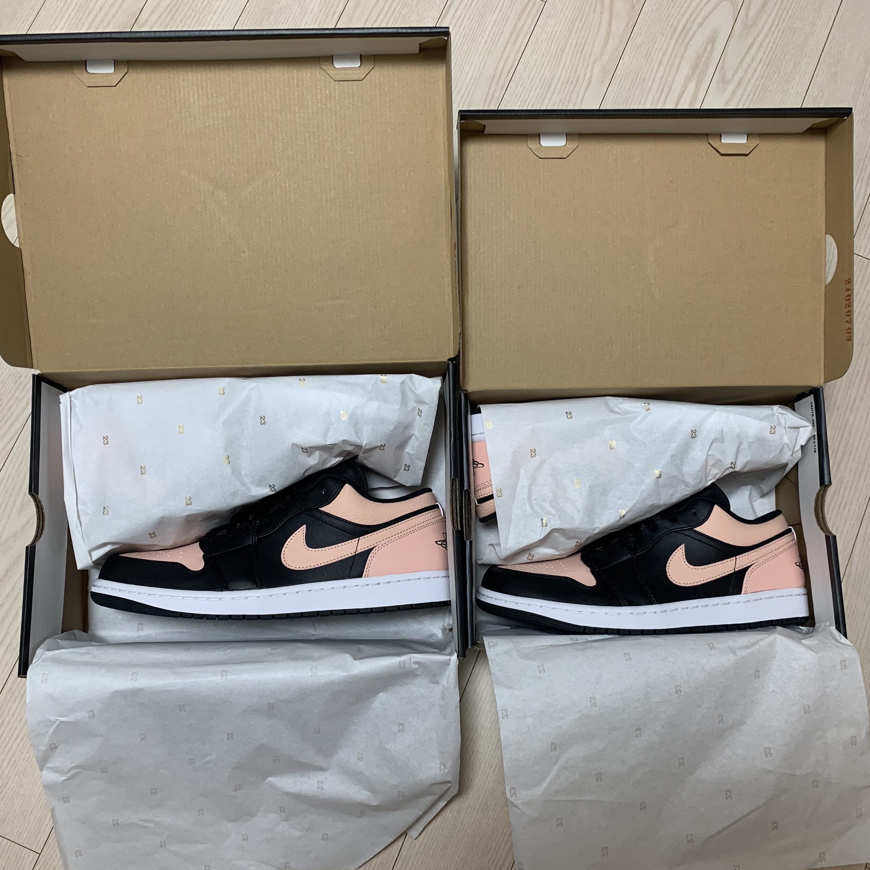 Jordan 1 Low Crimson Tint 착용 스타일 - 4