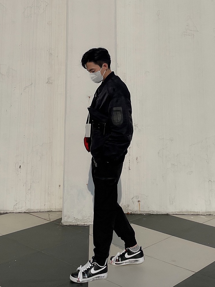 Nike x Peaceminusone Air Force 1 Low Para-Noise 착용 스타일 - 1