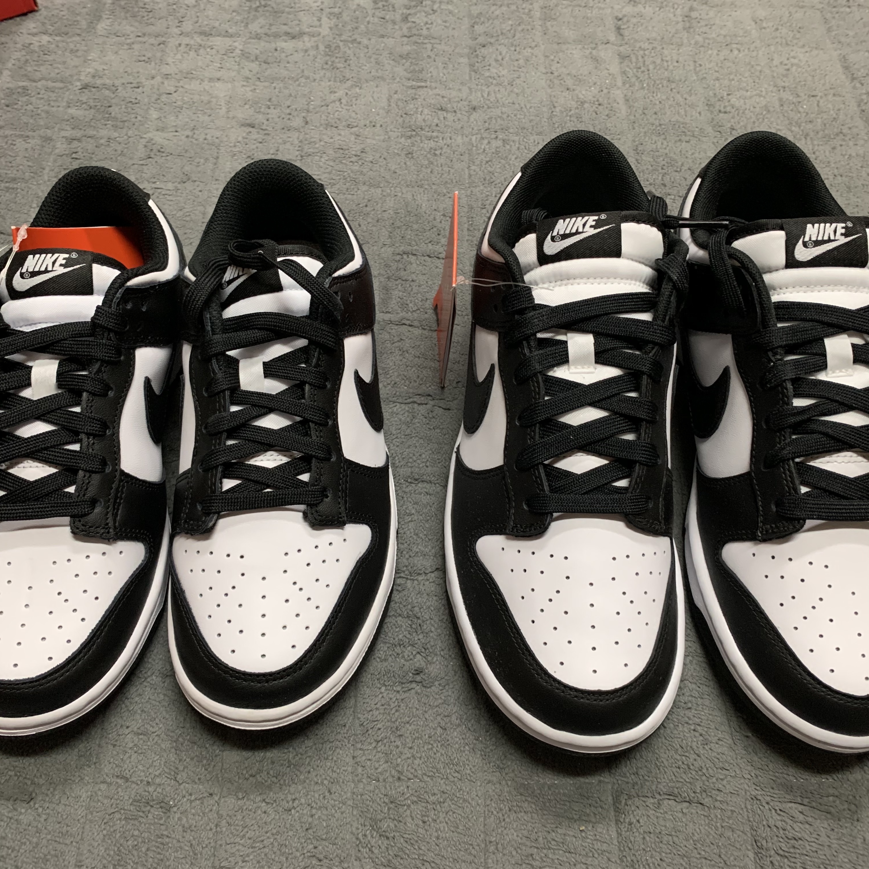 Nike Dunk Low Retro Black, (W) Nike Dunk Low Black 착용 스타일 - 2