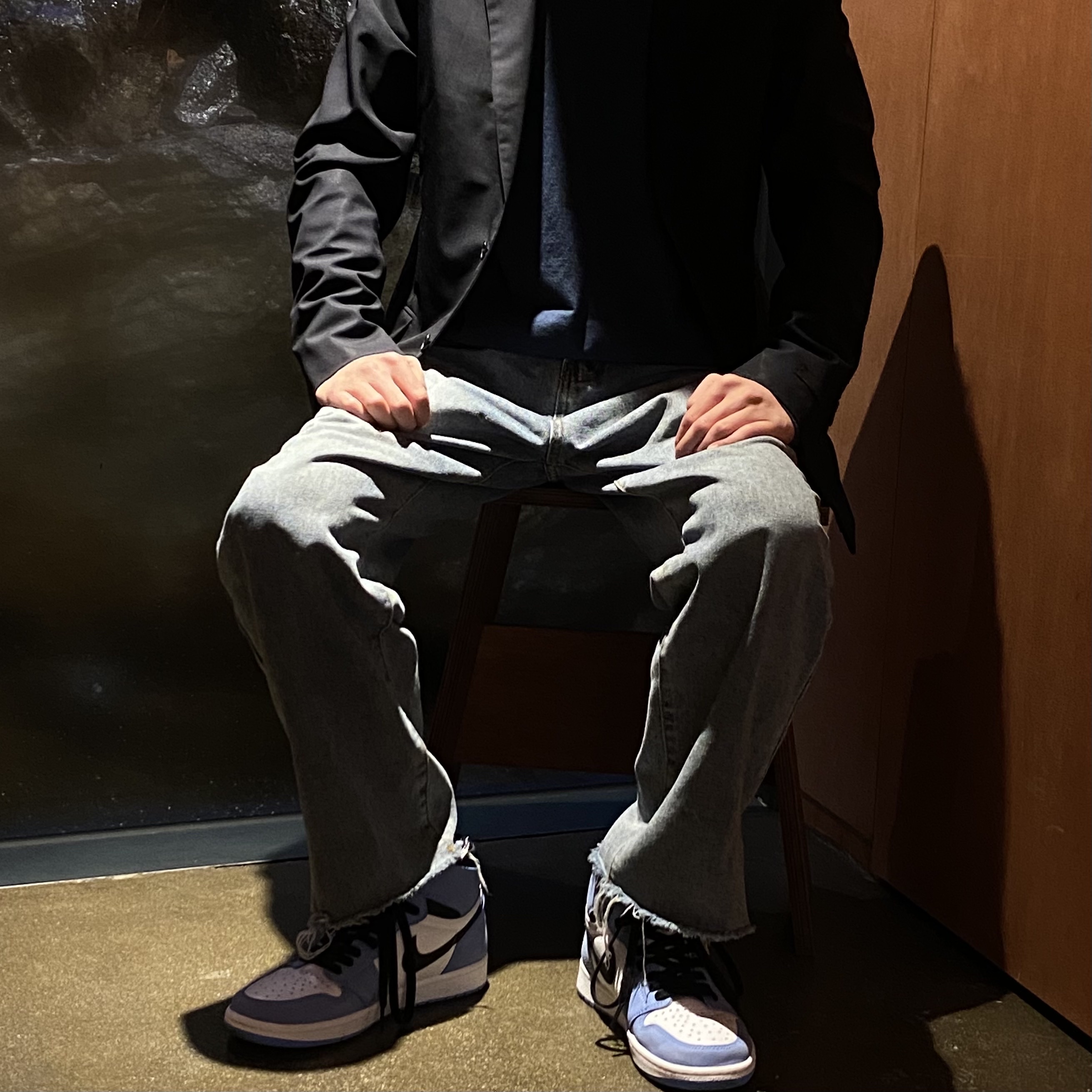 Jordan 1 Retro High OG University Blue 착용 스타일