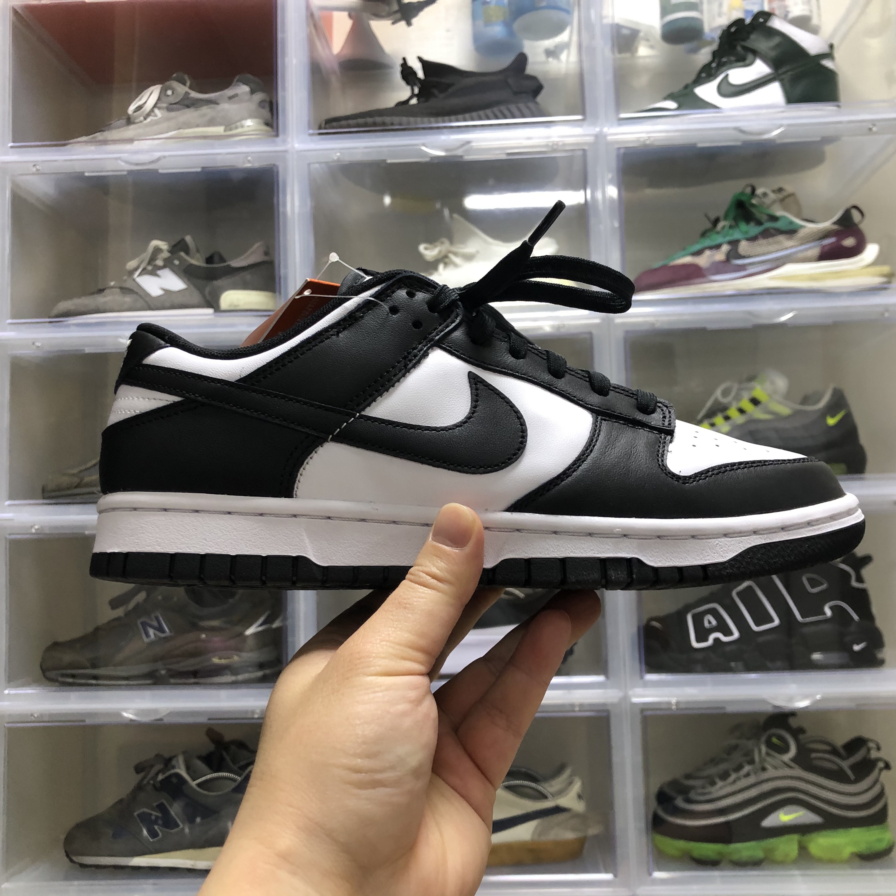 Nike Dunk Low Retro Black 착용 스타일 - 3