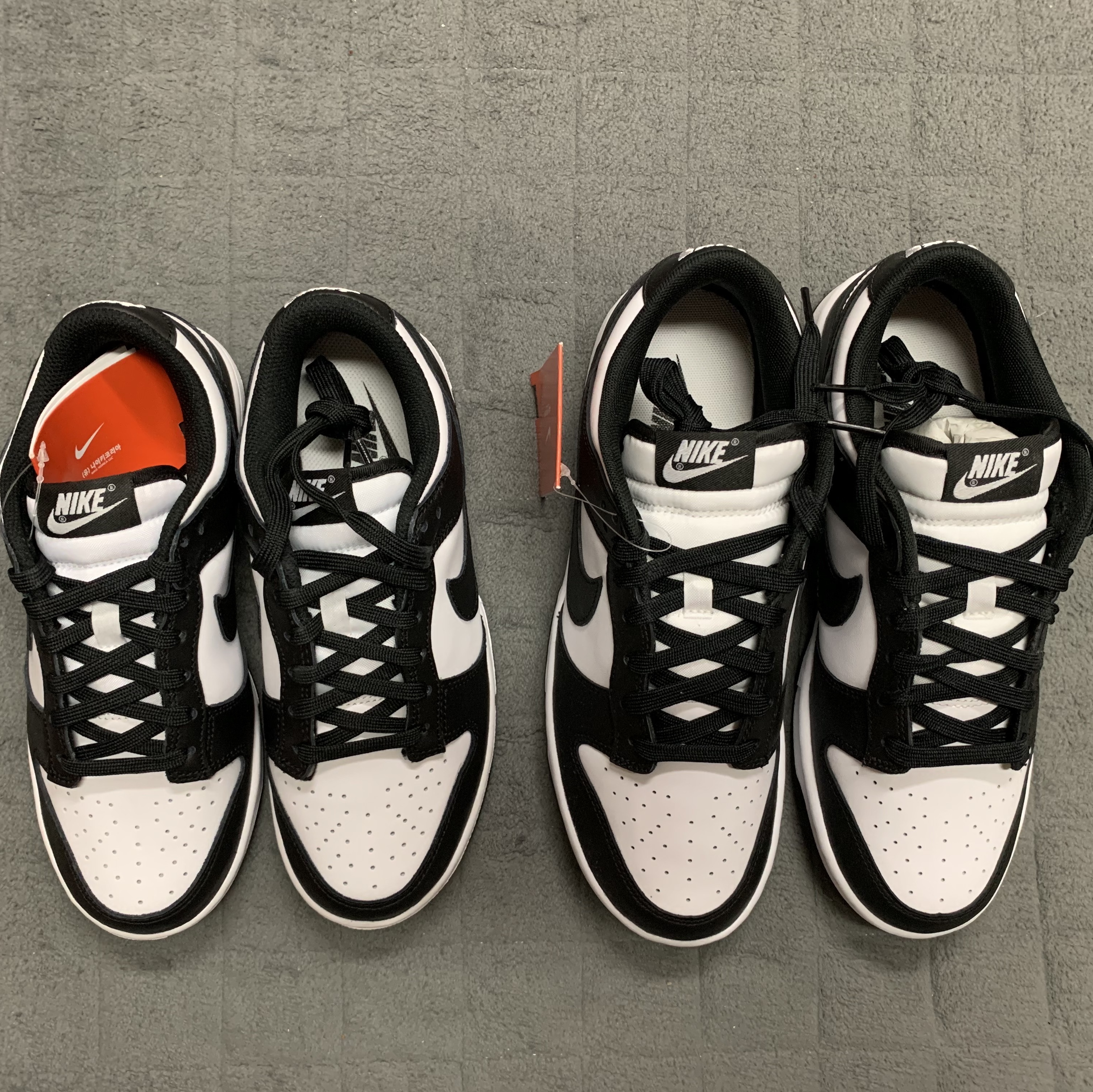 Nike Dunk Low Retro Black, (W) Nike Dunk Low Black 착용 스타일 - 3