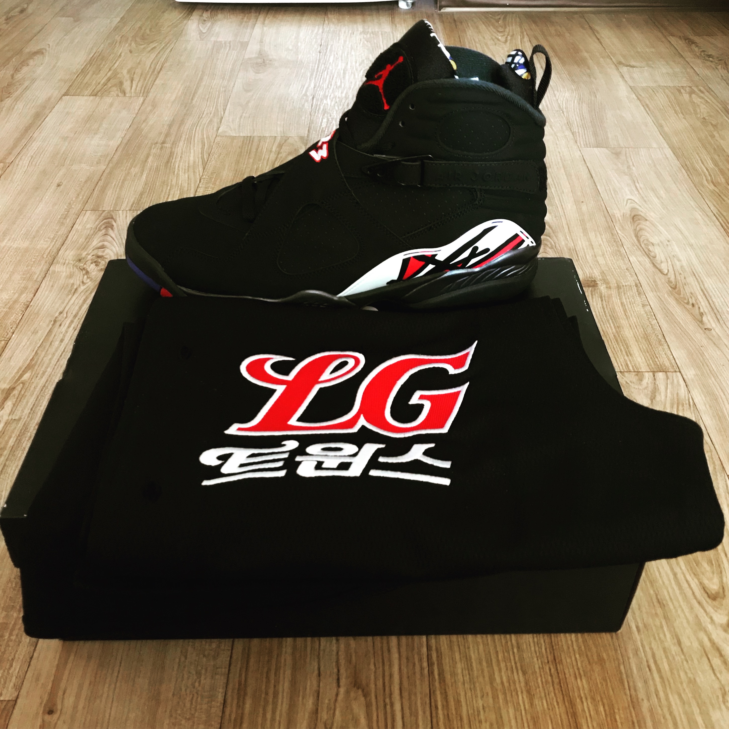 Jordan 8 Retro Playoffs 2013 착용 스타일