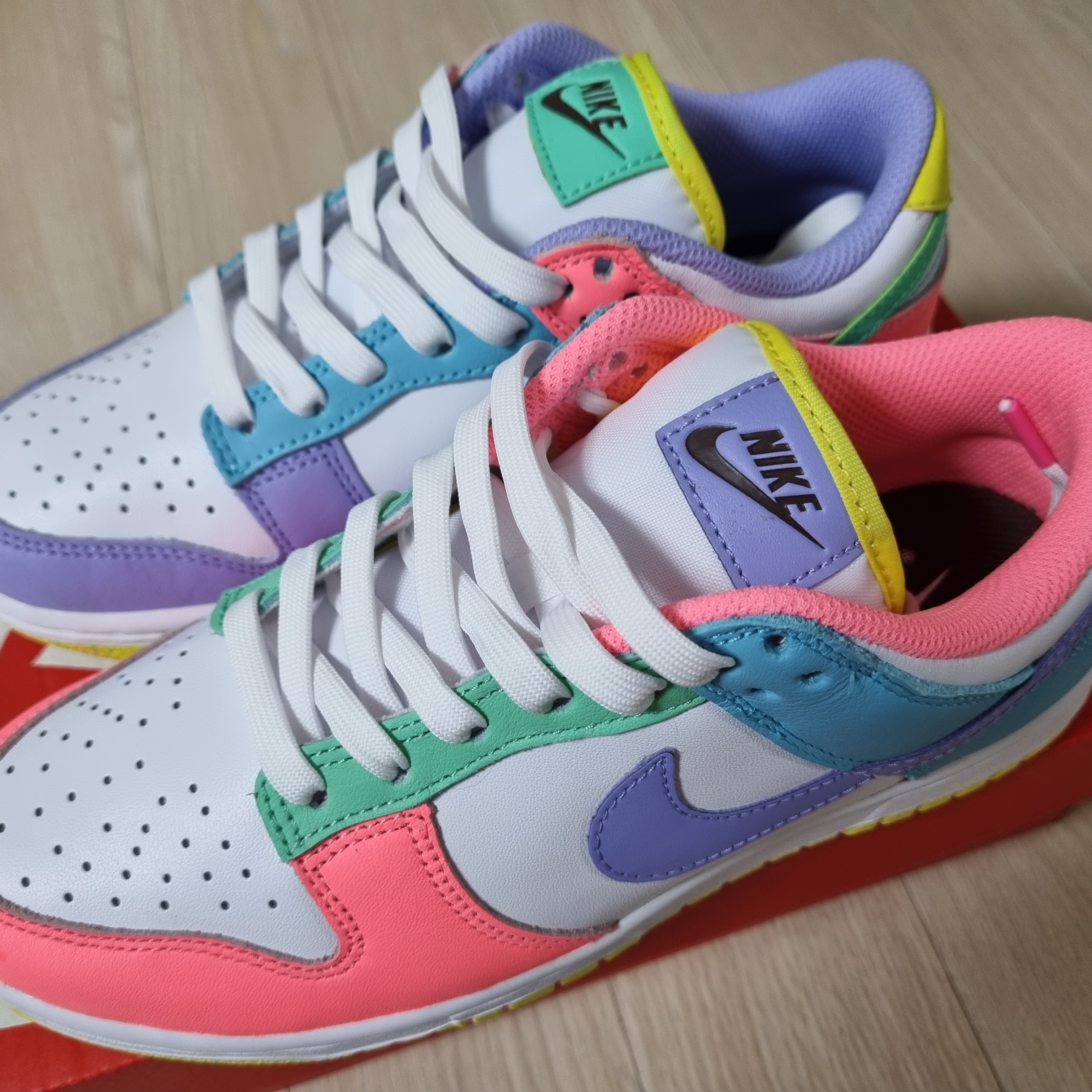 (W) Nike Dunk Low SE Candy 착용 스타일