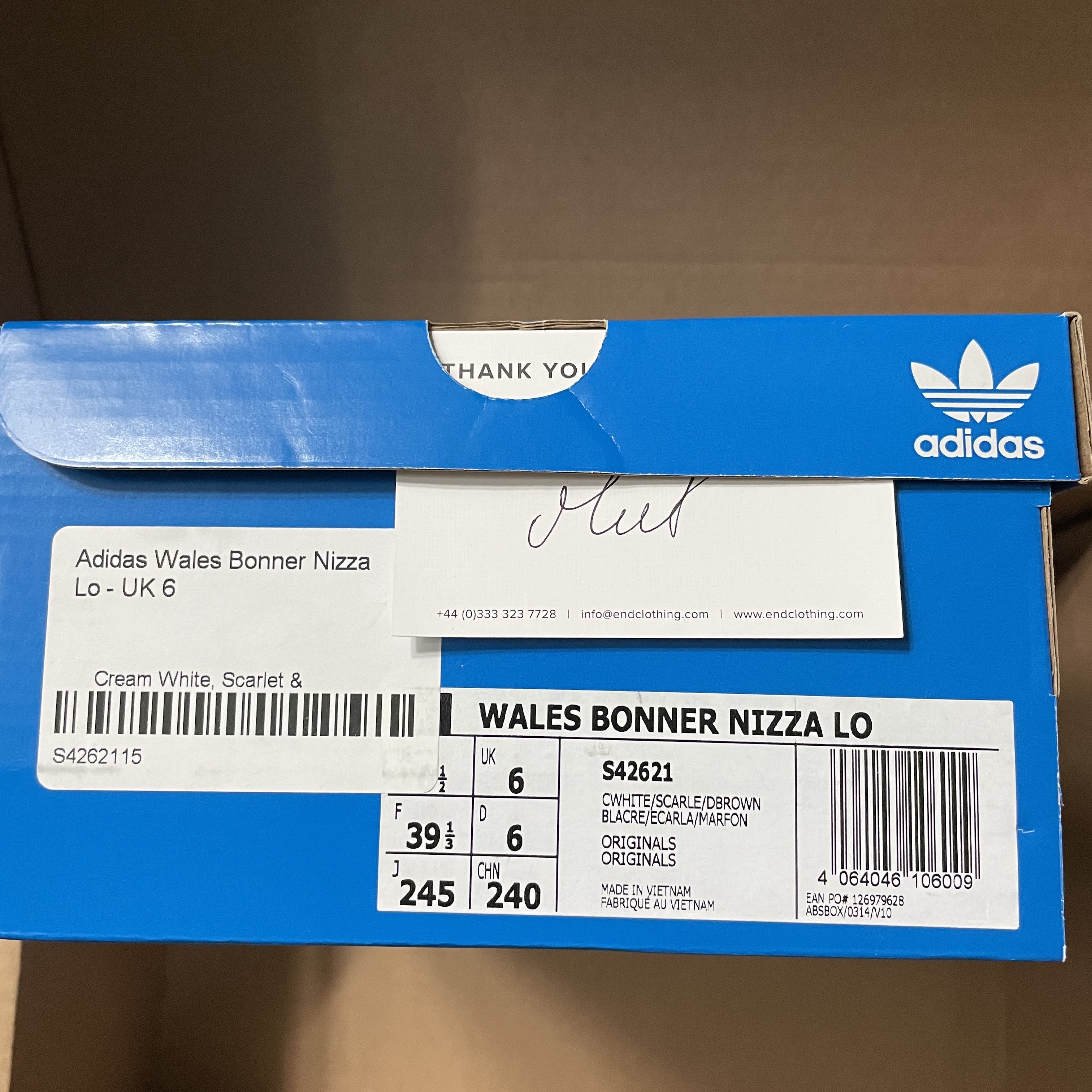 Adidas x Wales Bonner Nizza Lo Cream White 착용 스타일 - 1