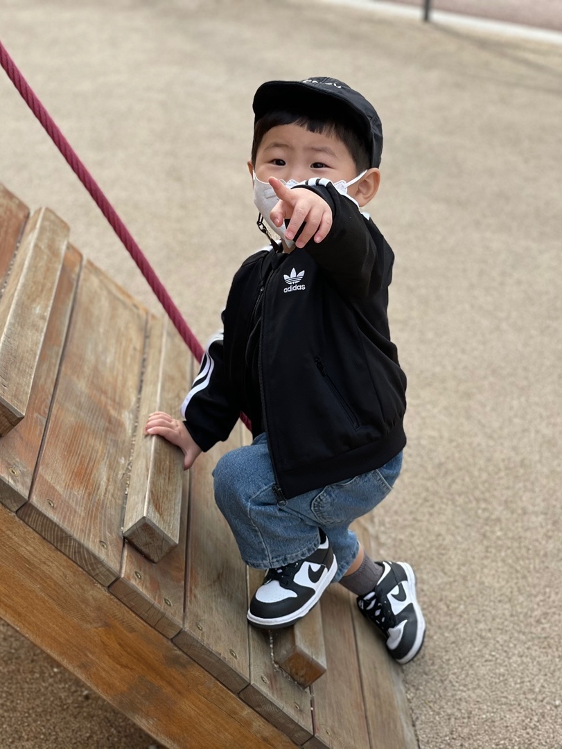 Nike Dunk Low Retro Black, (TD) Nike Dunk Low Black 착용 스타일 - 2