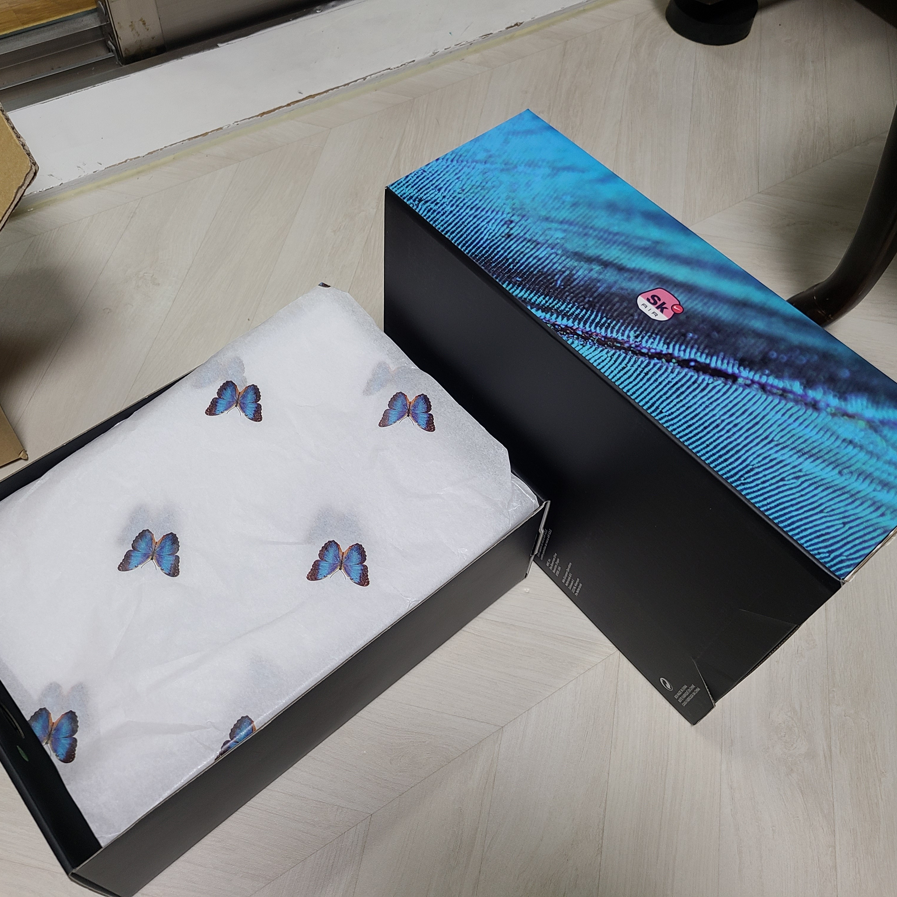Nike x Skepta Air Max Tailwind 5 Chrome Blue 착용 스타일 - 1
