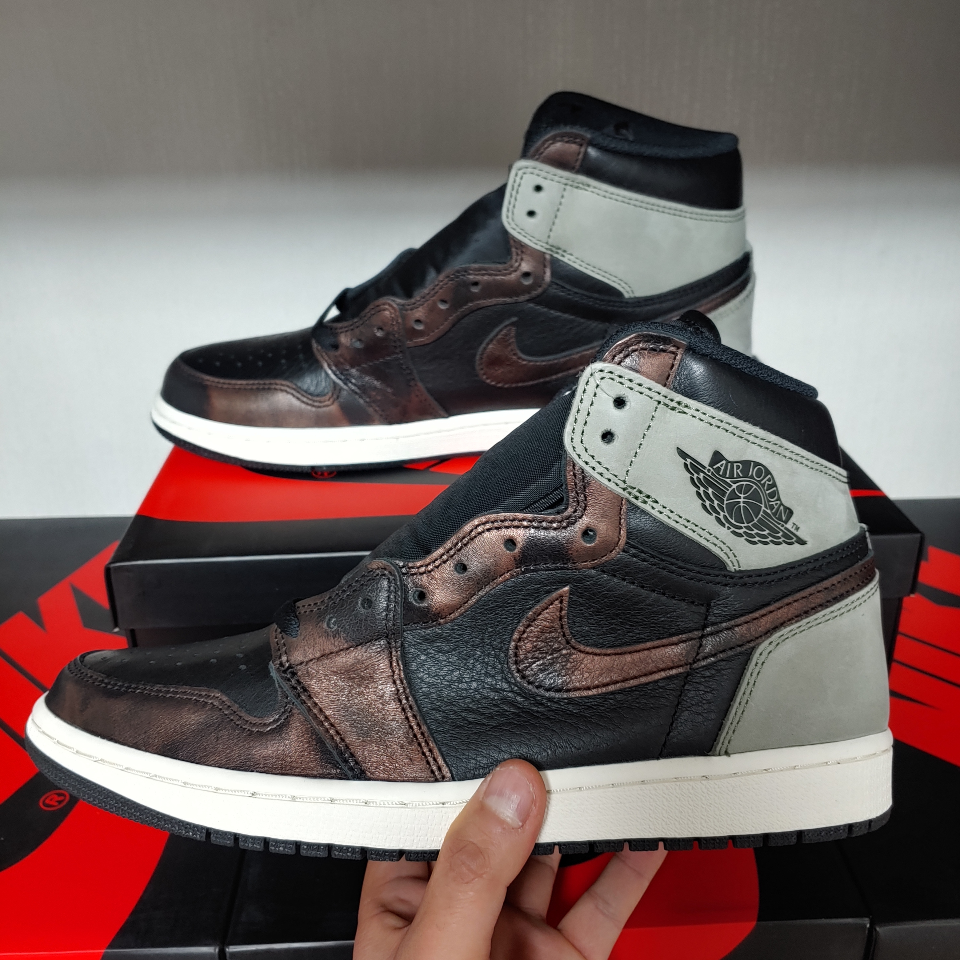 Jordan 1 Retro High OG Rust Shadow 착용 스타일