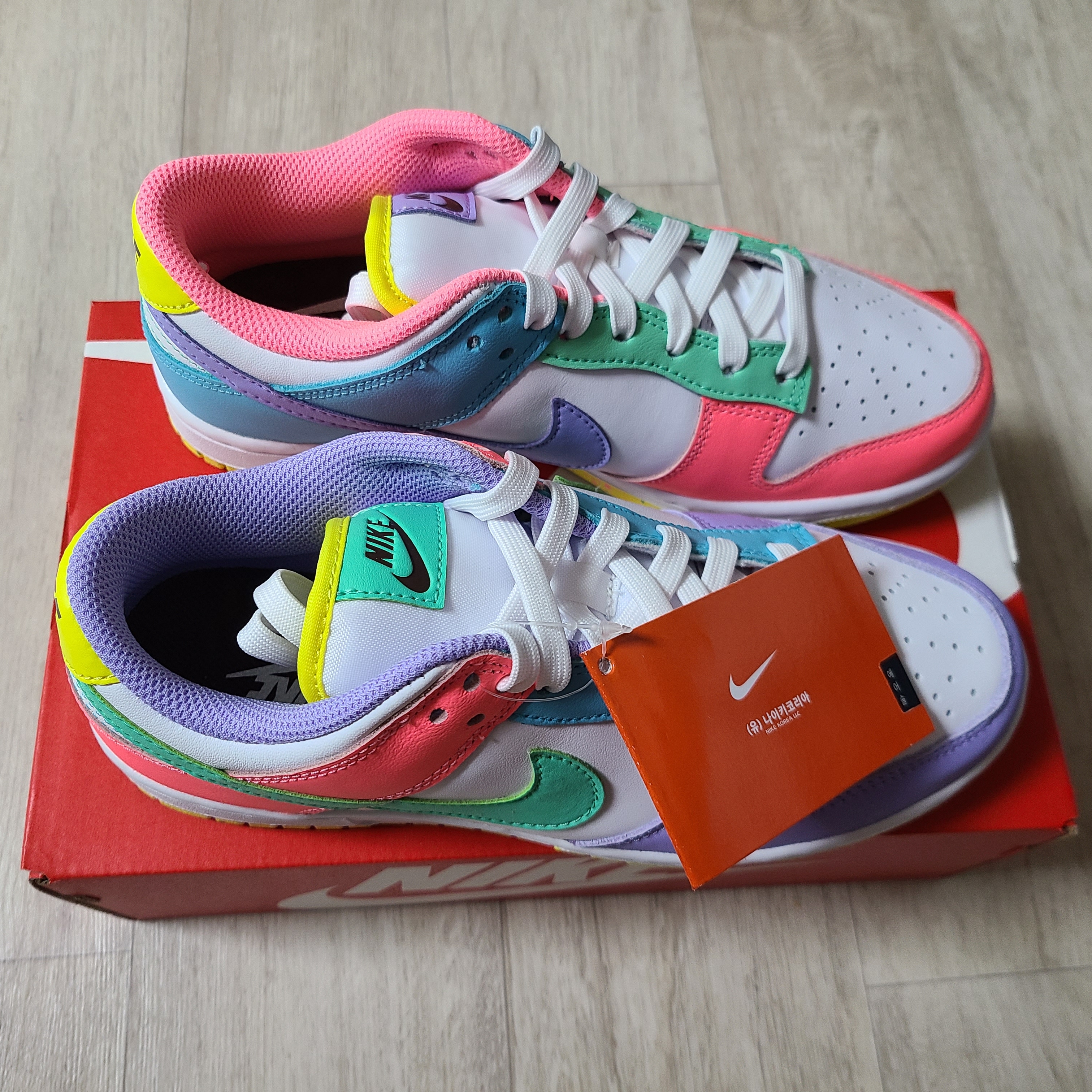 (W) Nike Dunk Low SE Candy 착용 스타일