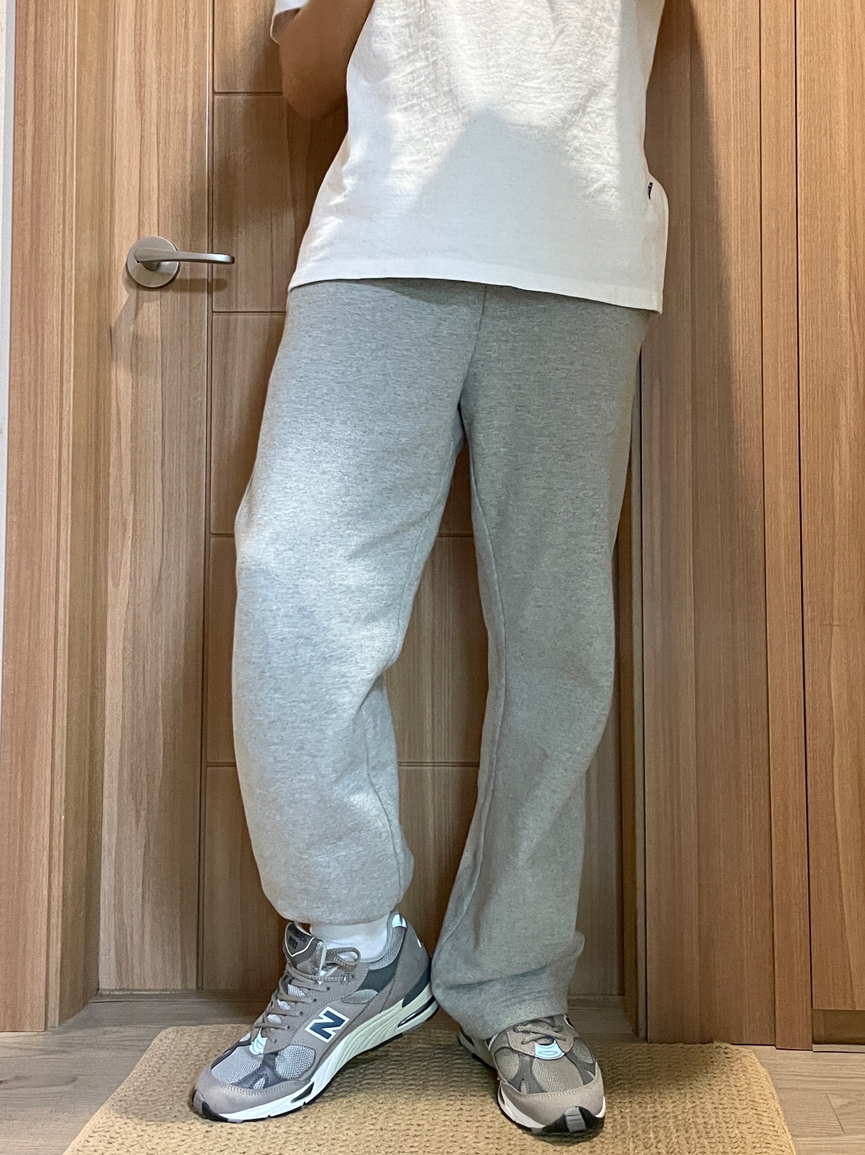 New Balance 991 Made in UK 20th Anniversary Grey 착용 스타일 - 2