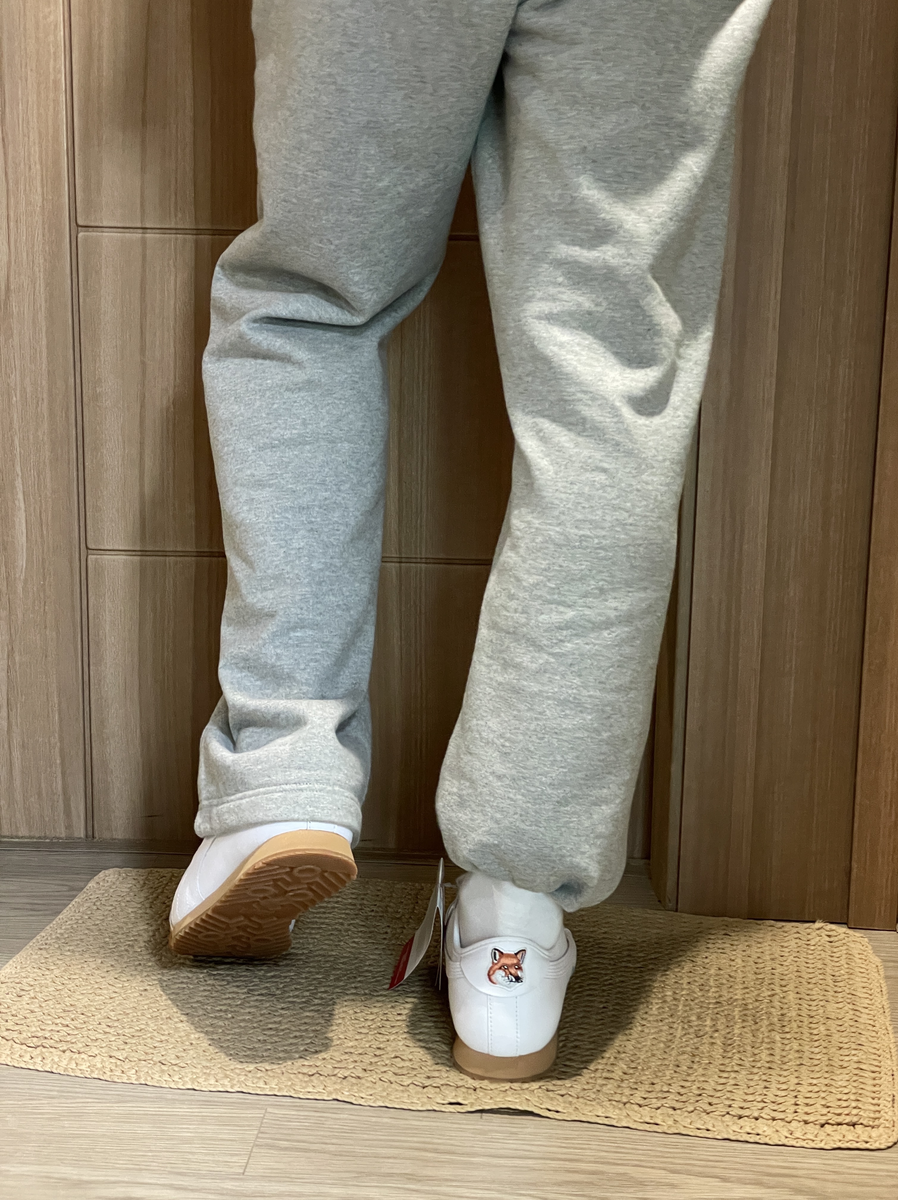 Puma x Maison Kitsune Roma White 착용 스타일 - 2