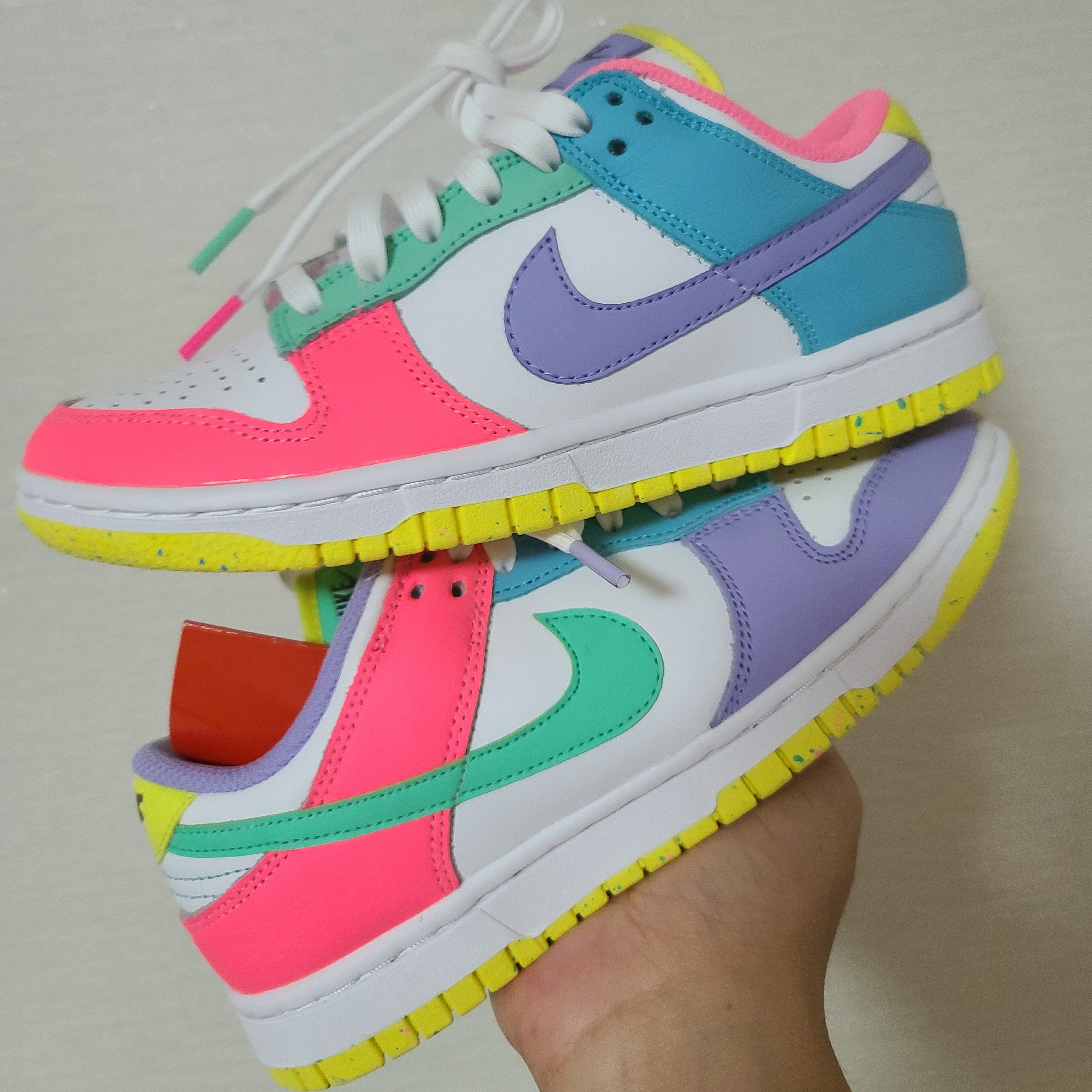 (W) Nike Dunk Low SE Candy 착용 스타일