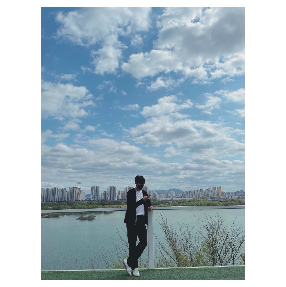 Maison Margiela Calfskin Replica Sneakers 착용 스타일 - 2