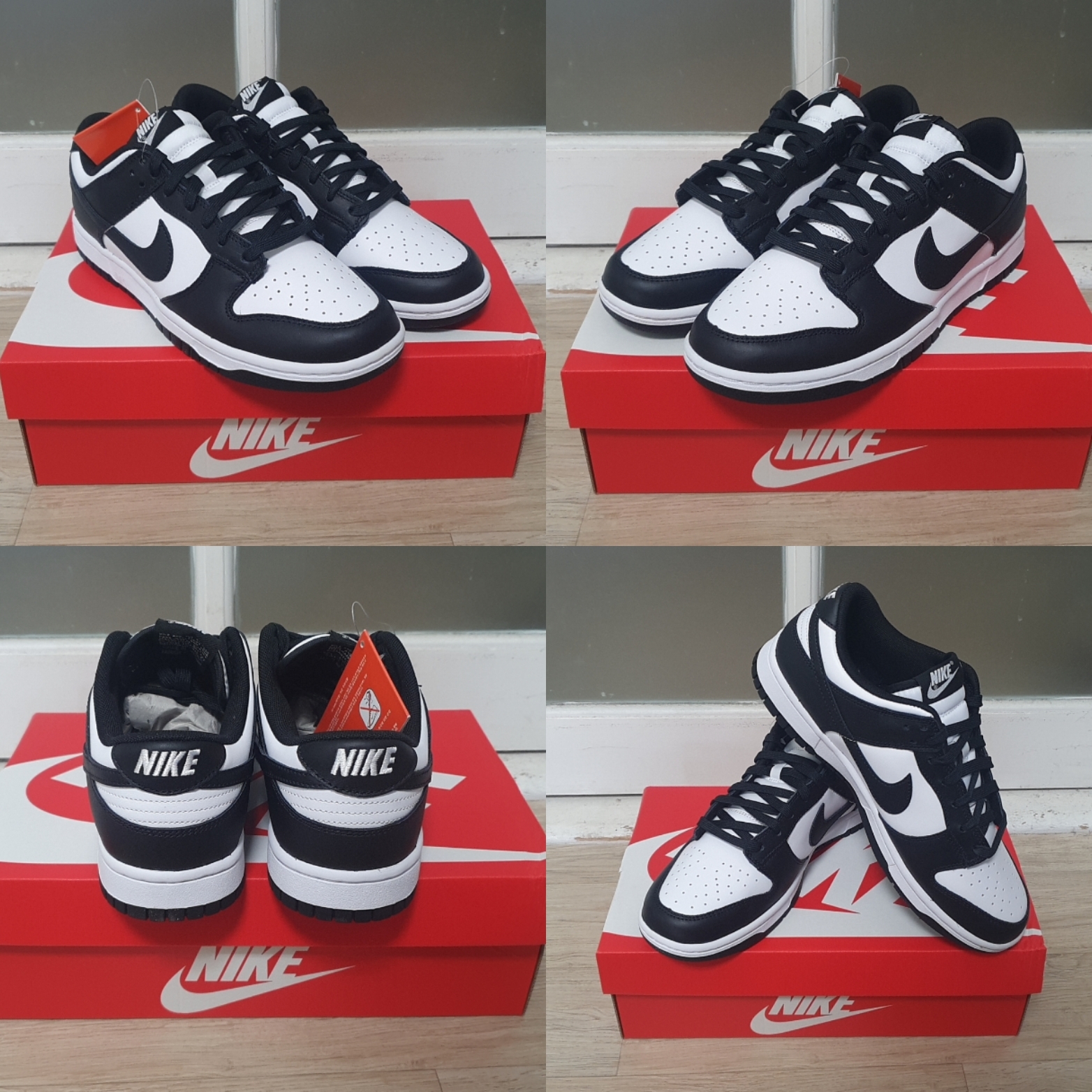 Nike Dunk Low Retro Black 착용 스타일 - 2