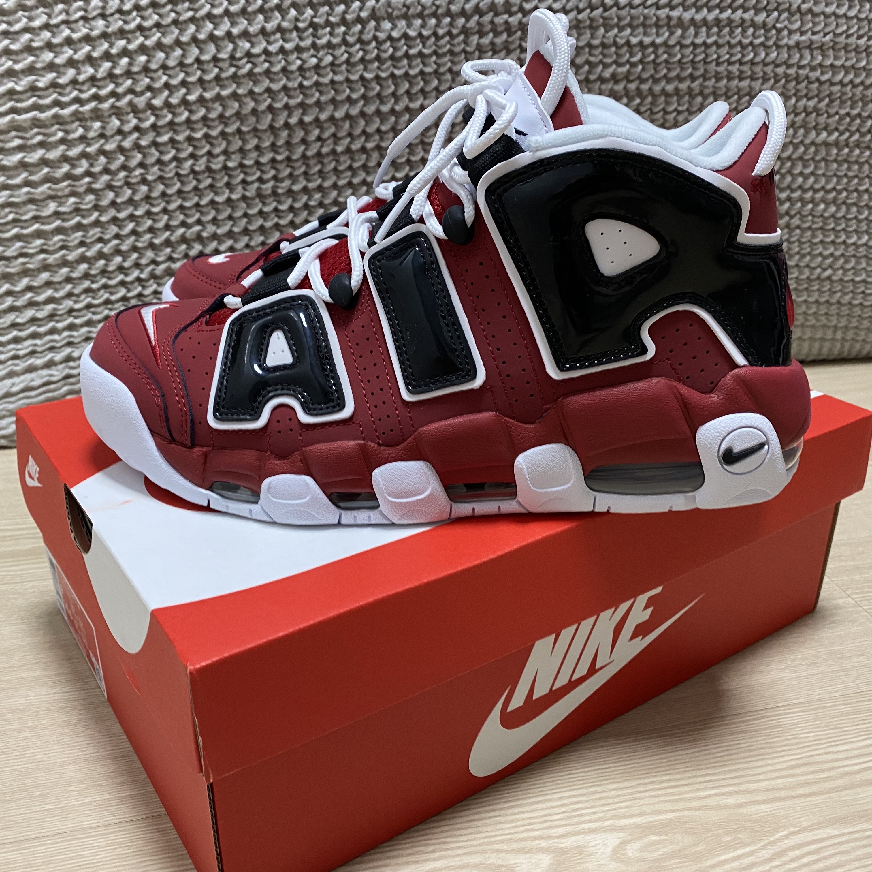 Nike Air More Uptempo 96 Bulls 2021 착용 스타일