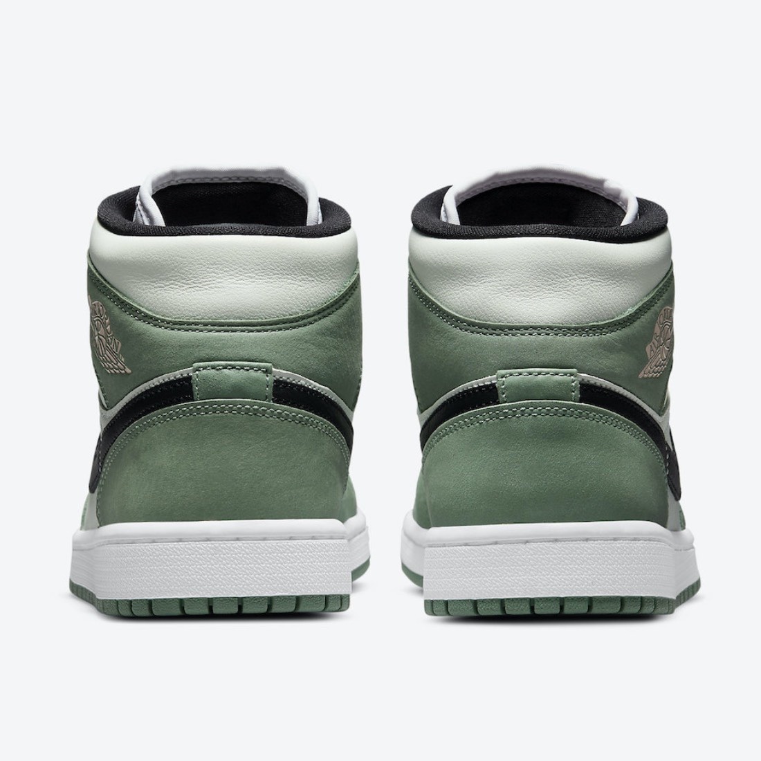 (W) Jordan 1 Mid SE Dutch Green 착용 스타일 - 4