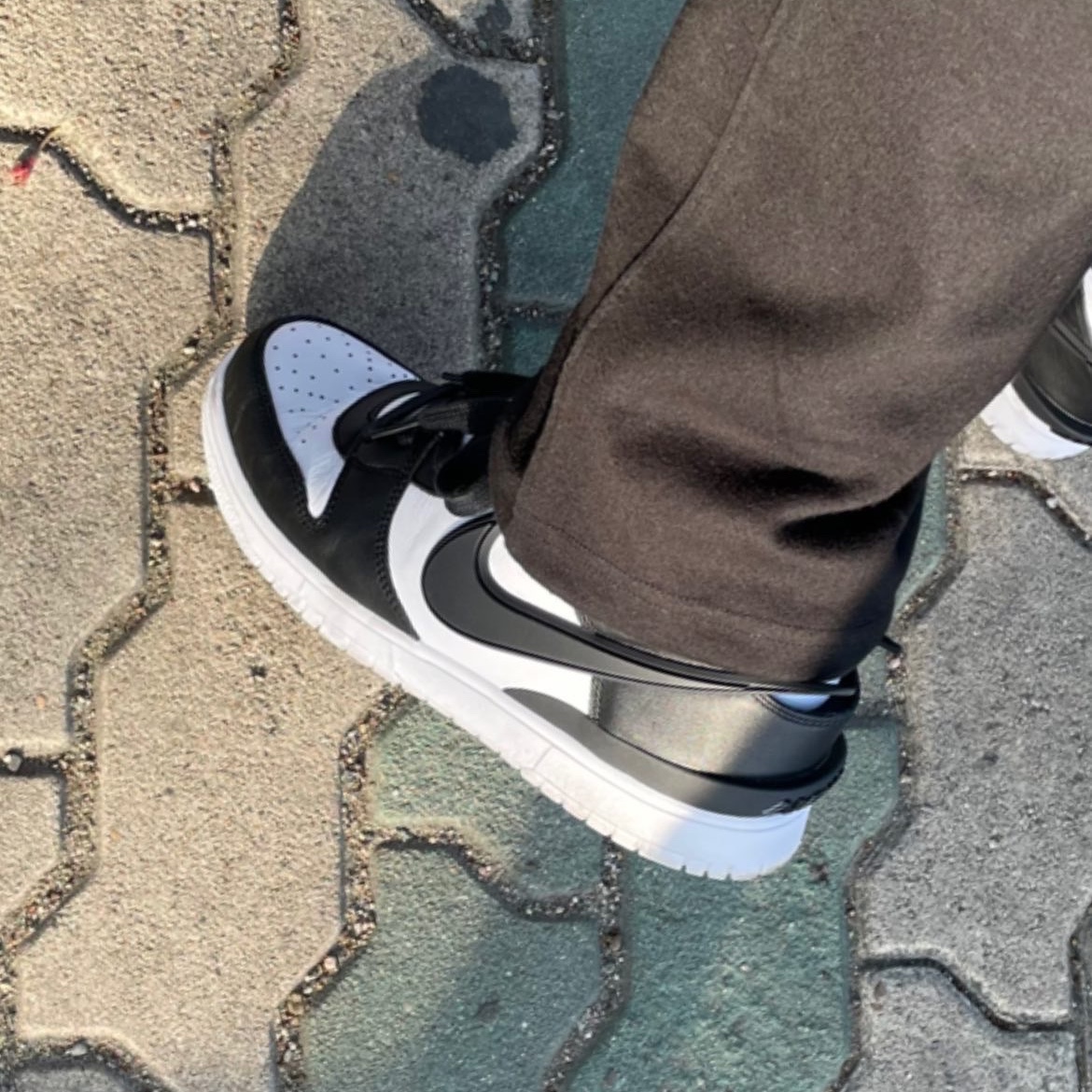 Nike x Ambush Dunk High Black 착용 스타일