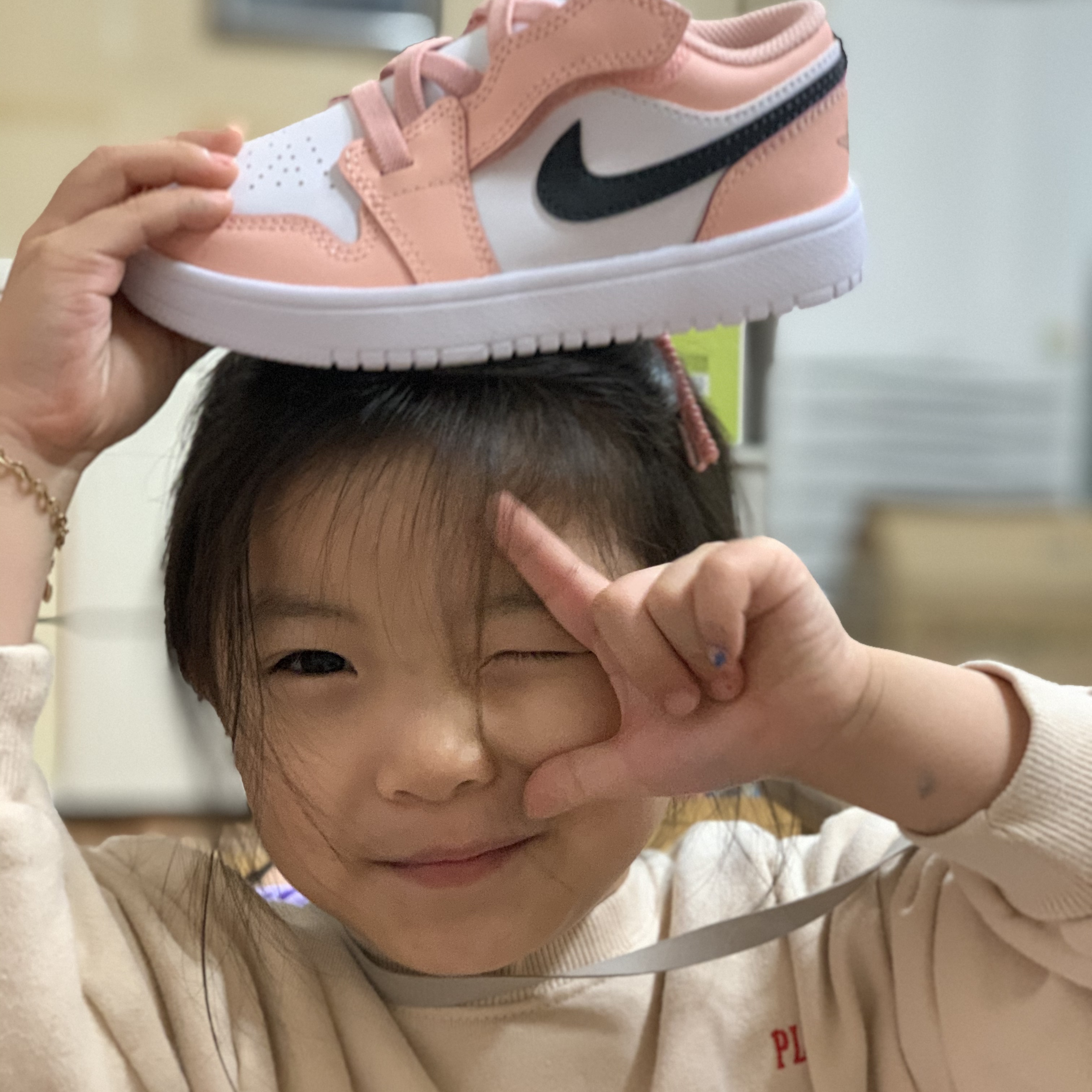 (PS) Jordan 1 Low Alt Light Arctic Pink 착용 스타일 - 1