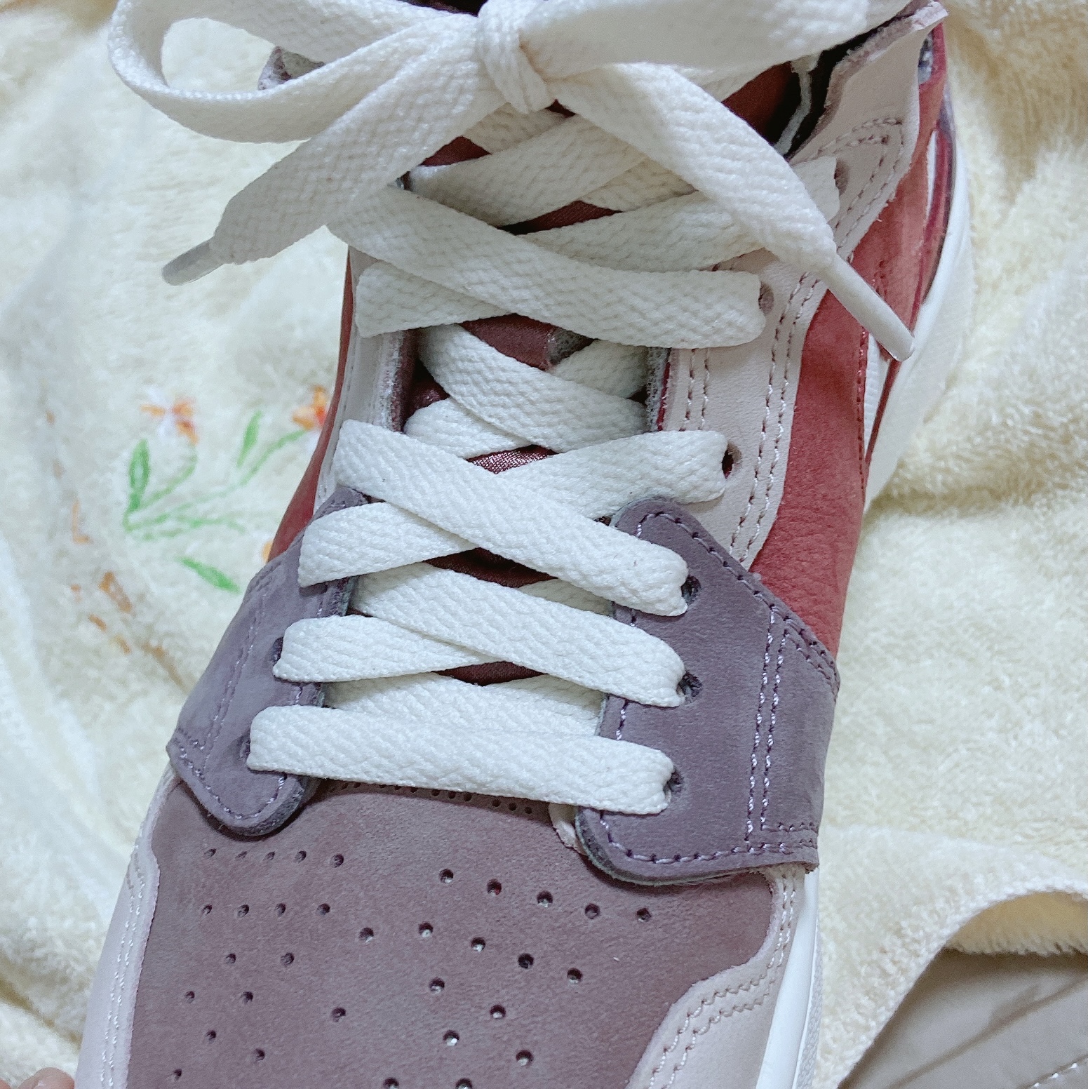 (W) Jordan 1 Zoom Air CMFT Rust 착용 스타일 - 2