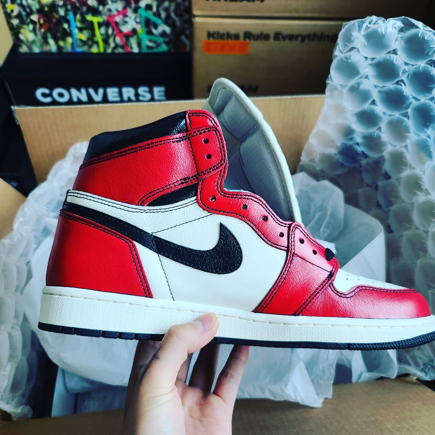 Jordan 1 Retro High OG Defiant SB LA to Chicago 착용 스타일 - 2