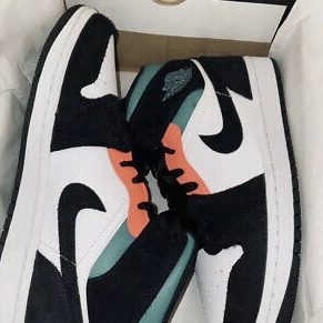 Jordan 1 Mid SE South Beach 착용 스타일 - 2