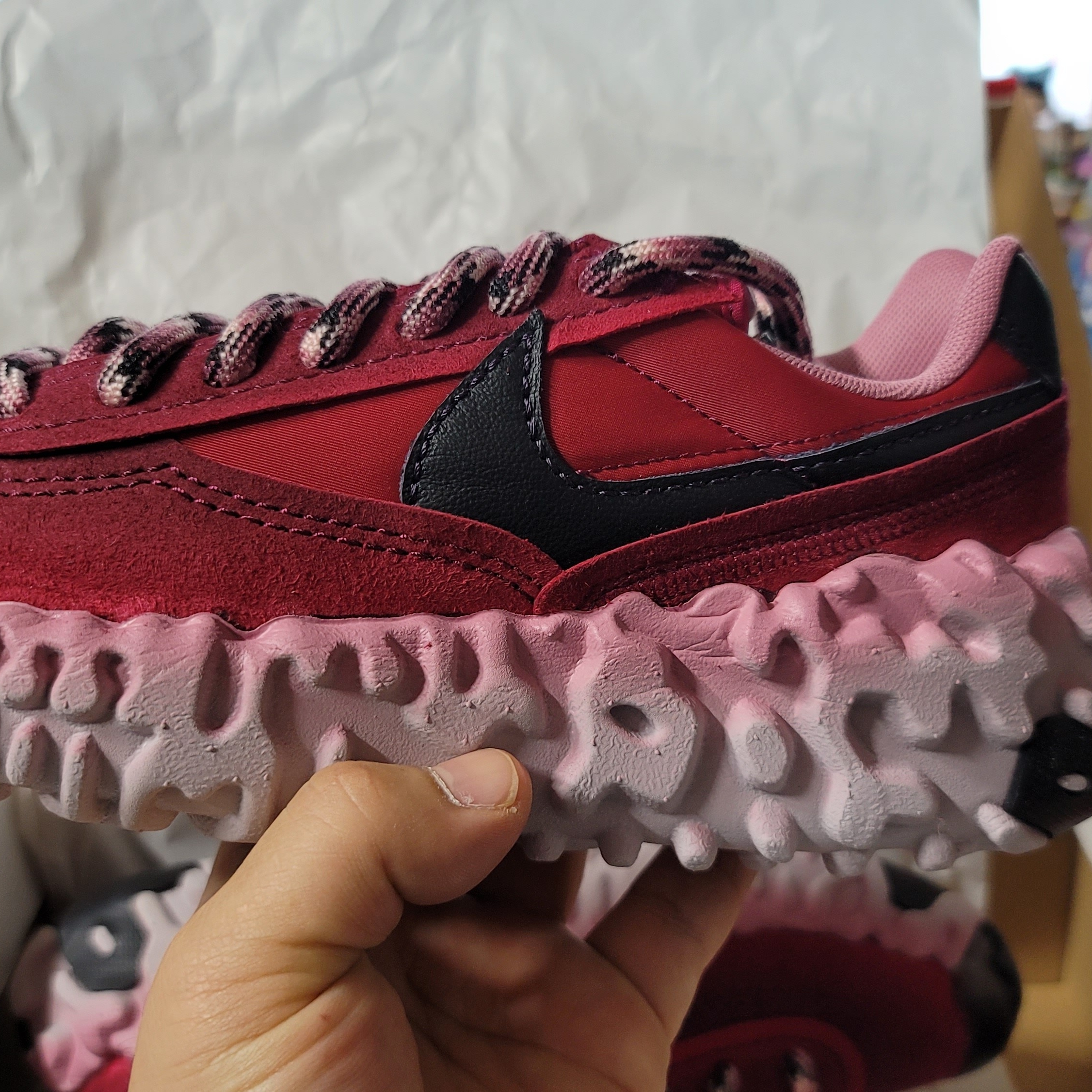 Nike Overbreak SP Bright Crimson 착용 스타일 - 3
