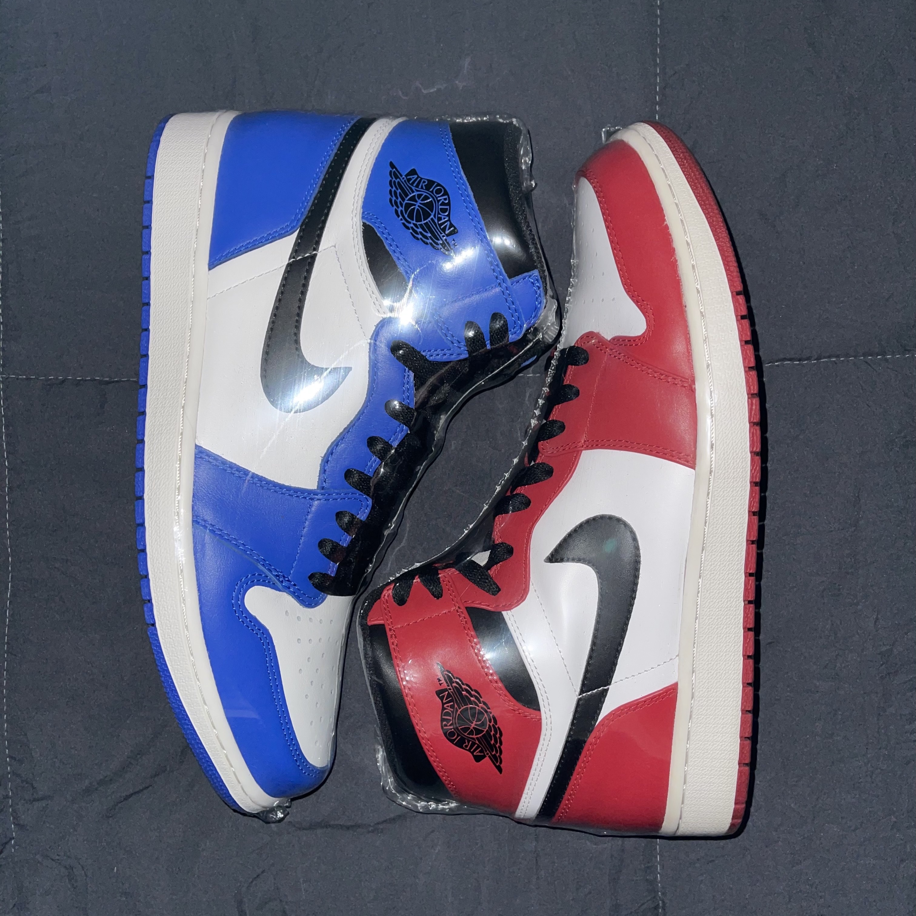 Jordan 1 Retro Chicago 2013, Jordan 1 Retro High Game Royal μ°©μ© μ€νμΌ - 1