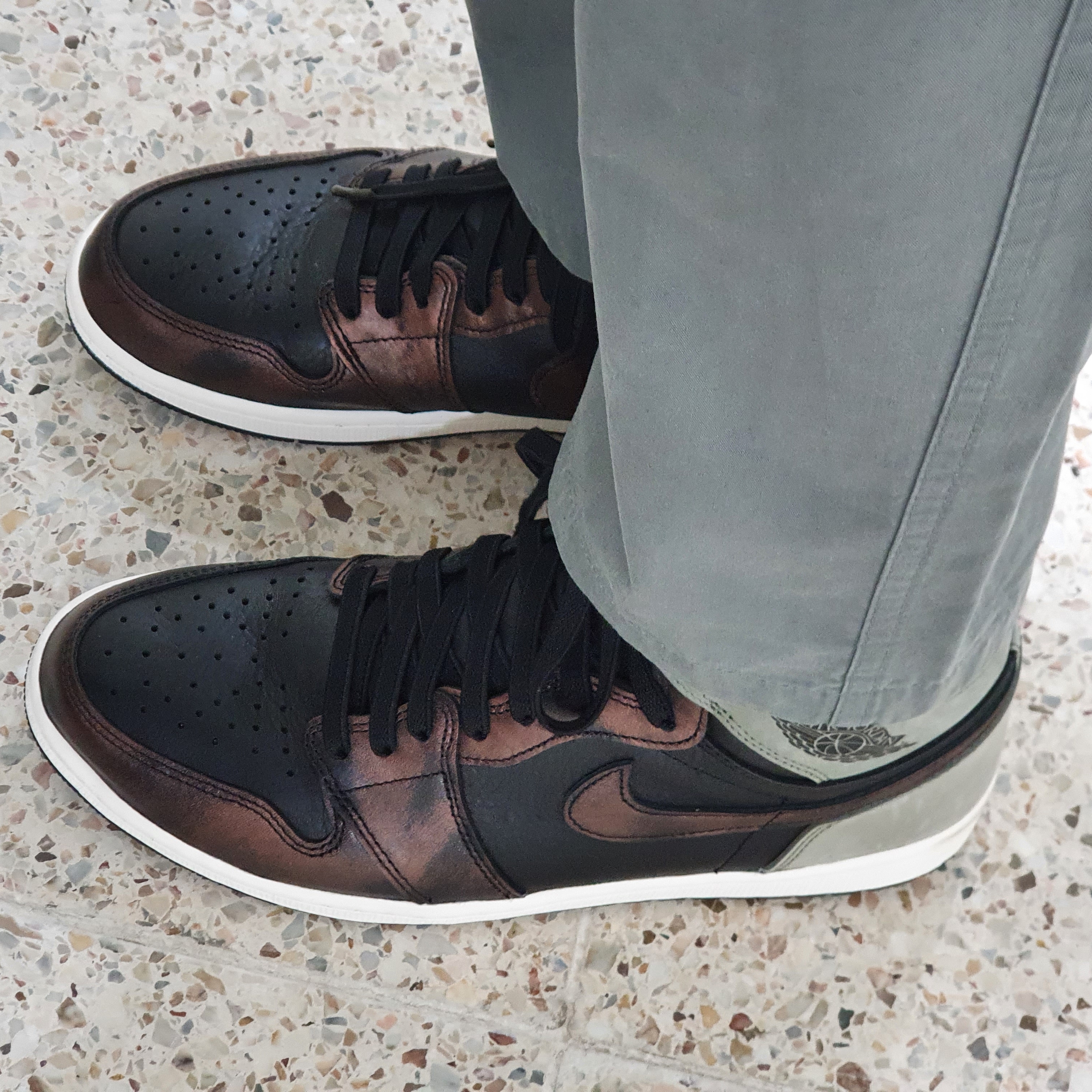 Jordan 1 Retro High OG Rust Shadow 착용 스타일