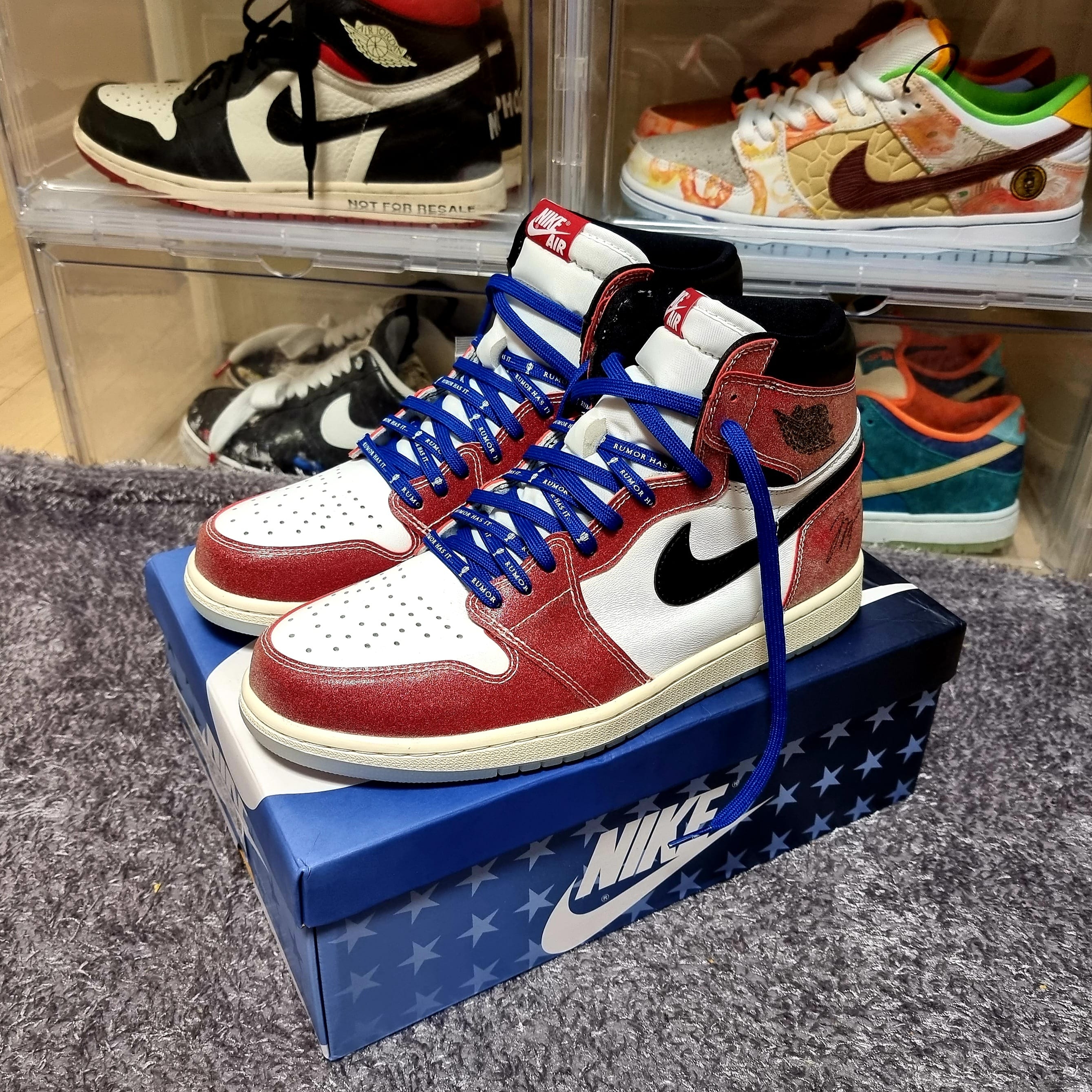 Jordan 1 x Trophy Room Retro High OG SP Chicago (Friends & Family) 착용 스타일