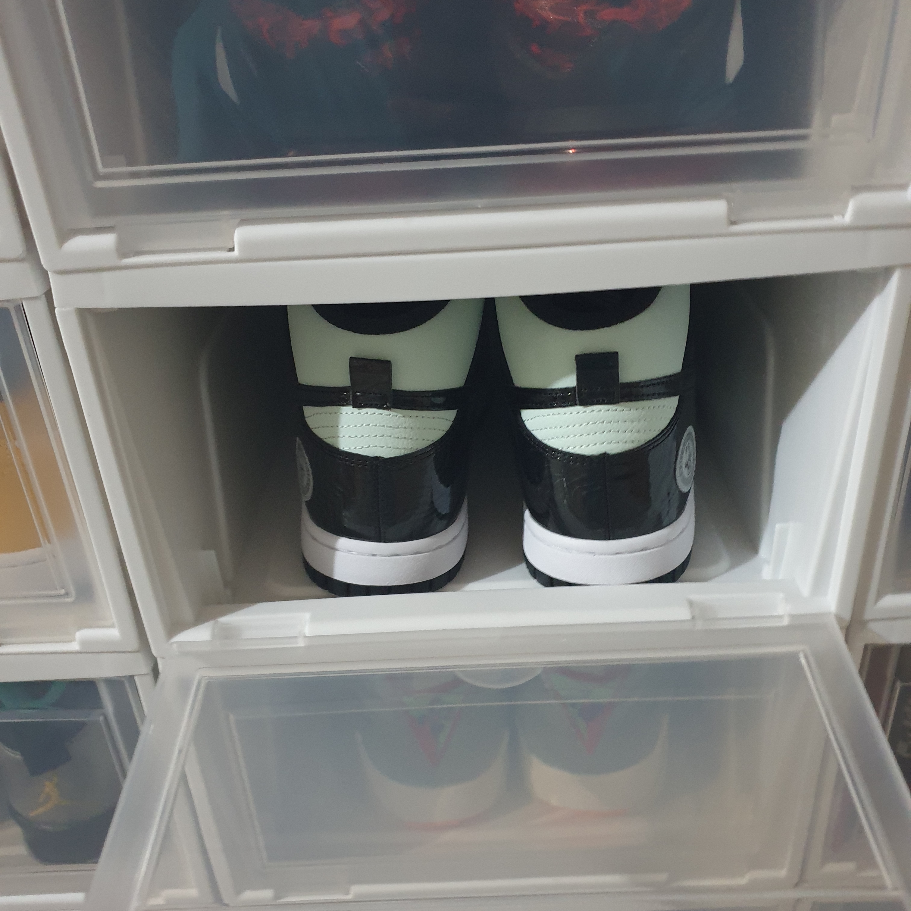 Nike Dunk High Barely Green 착용 스타일 - 2