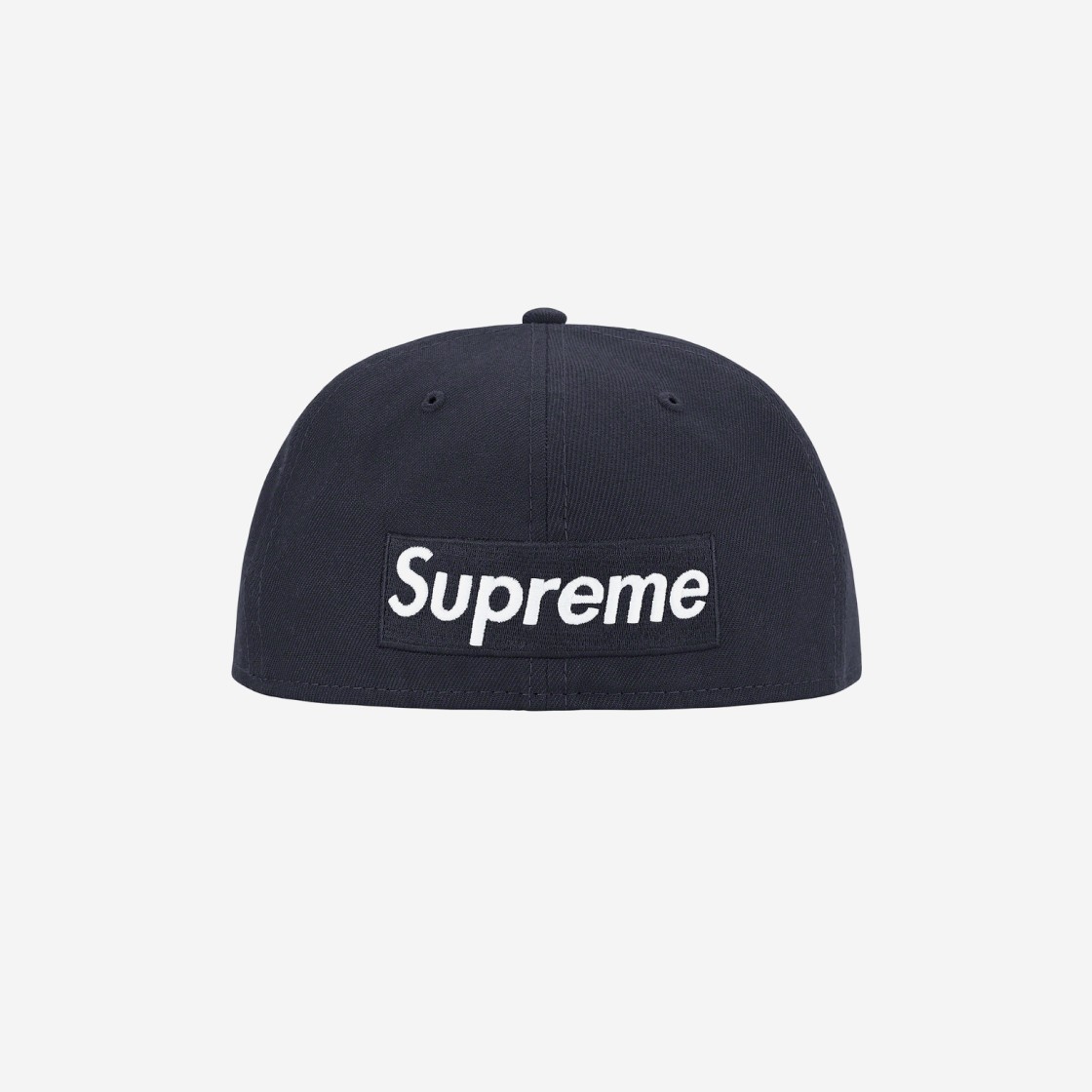 Supreme Reverse Box Logo New Era Navy - 21SS 상세 이미지 2