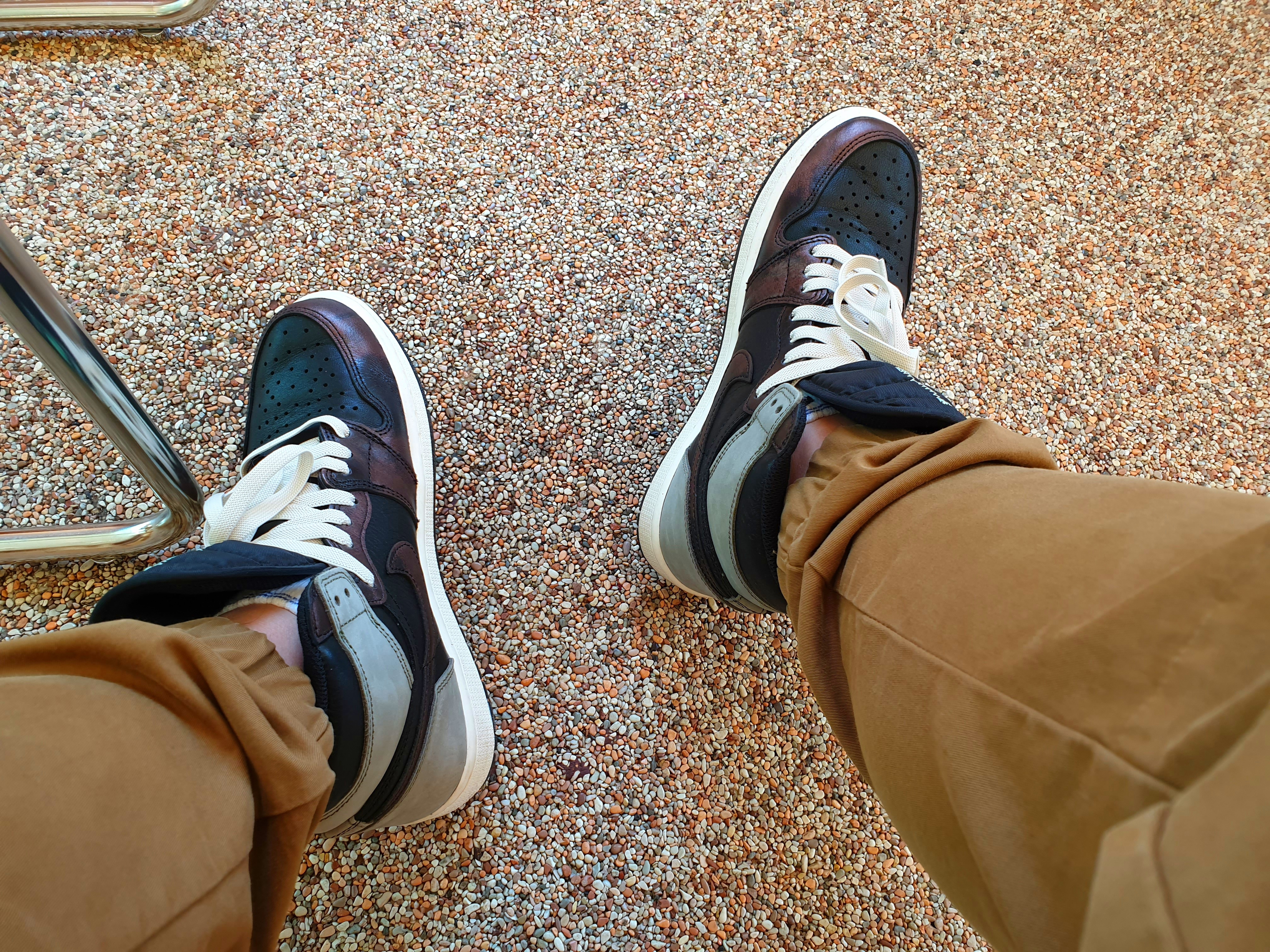 Jordan 1 Retro High OG Rust Shadow 착용 스타일 - 2