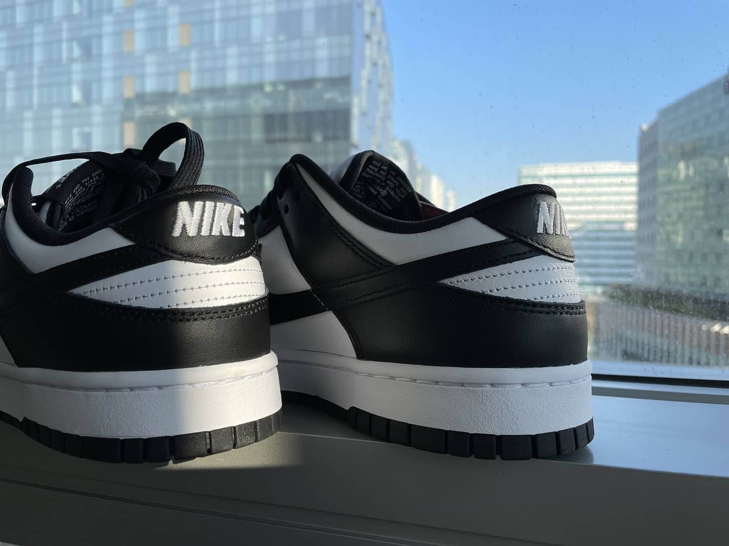 Nike Dunk Low Retro Black 착용 스타일 - 2