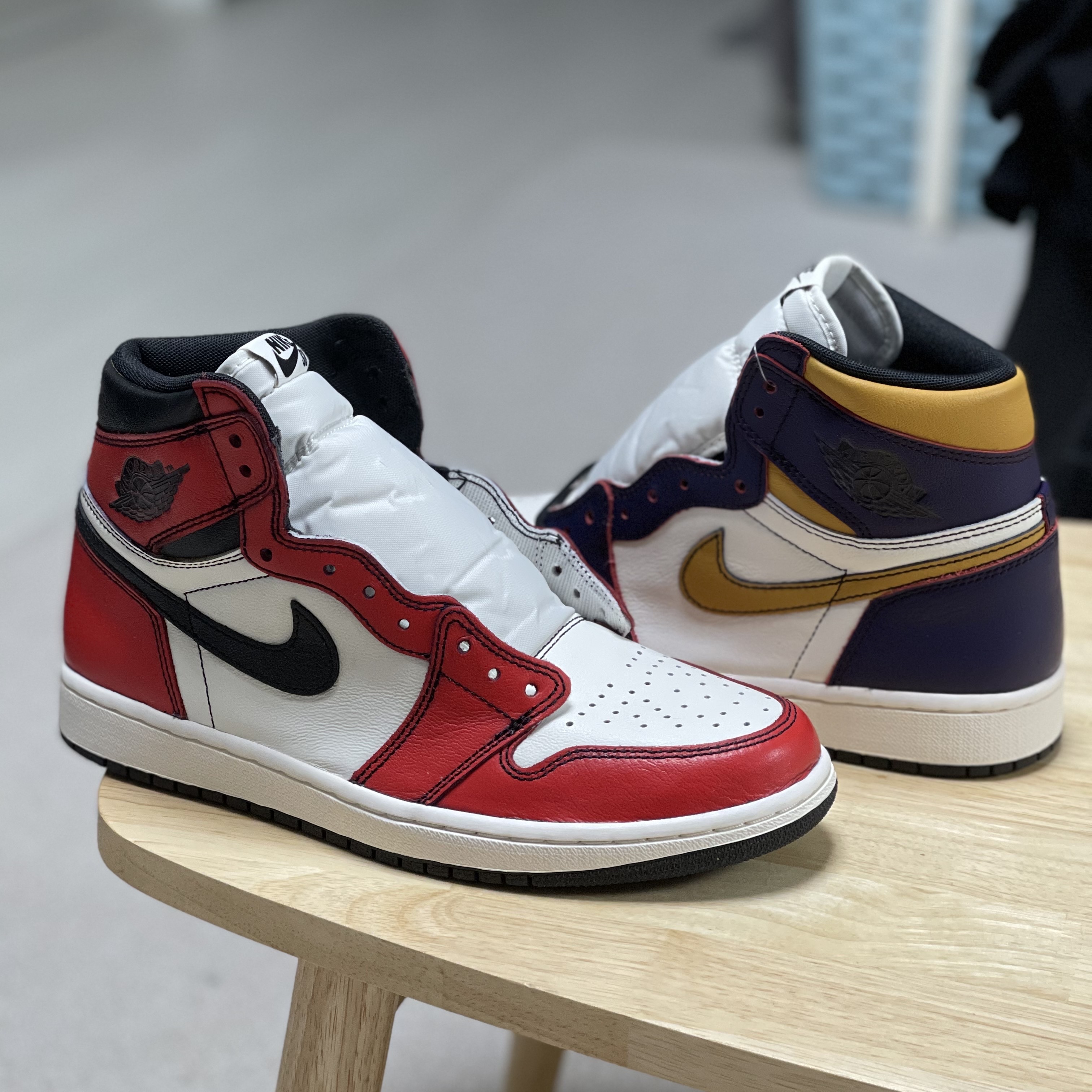 Jordan 1 Retro High OG Defiant SB LA to Chicago 착용 스타일 - 4
