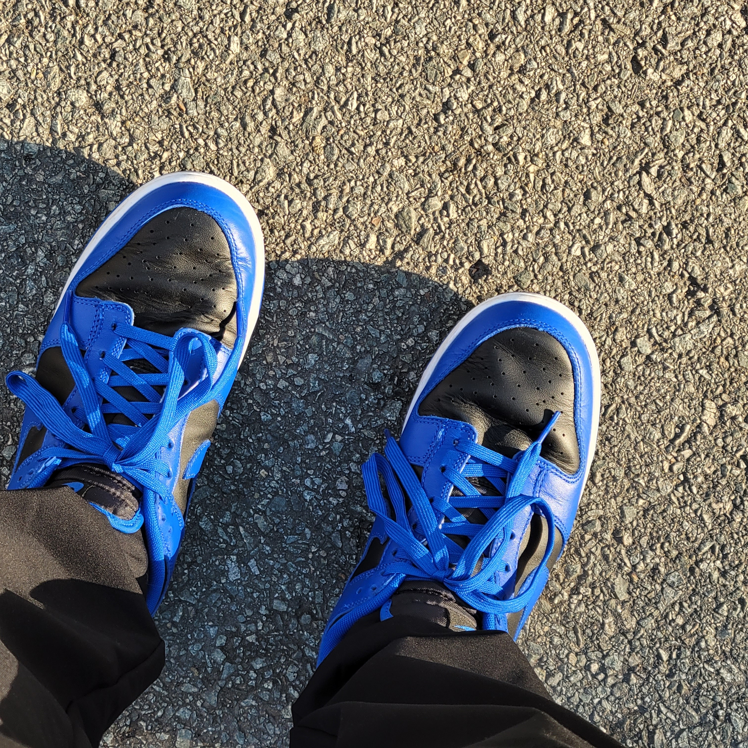 Nike Dunk Low Retro Hyper Cobalt, Palace JCDC2 Hood Blue - 20SS 착용 스타일 - 2