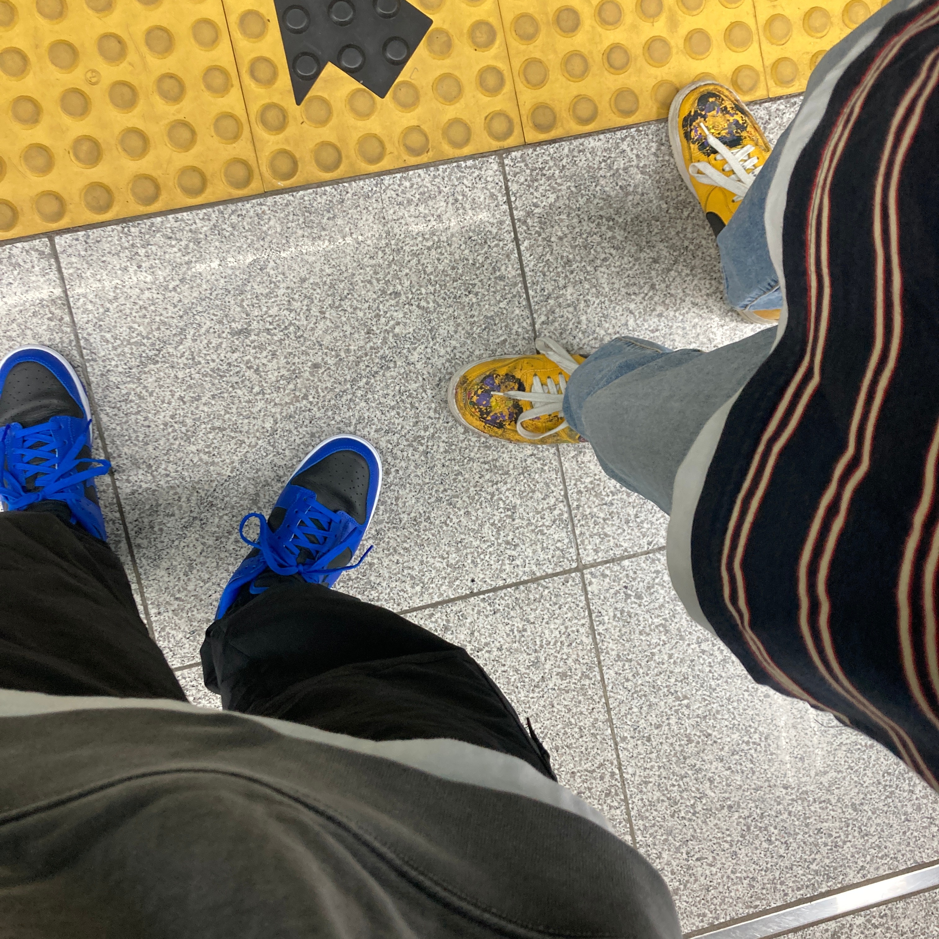 Nike Dunk Low Retro Hyper Cobalt, Palace JCDC2 Hood Blue - 20SS 착용 스타일 - 5