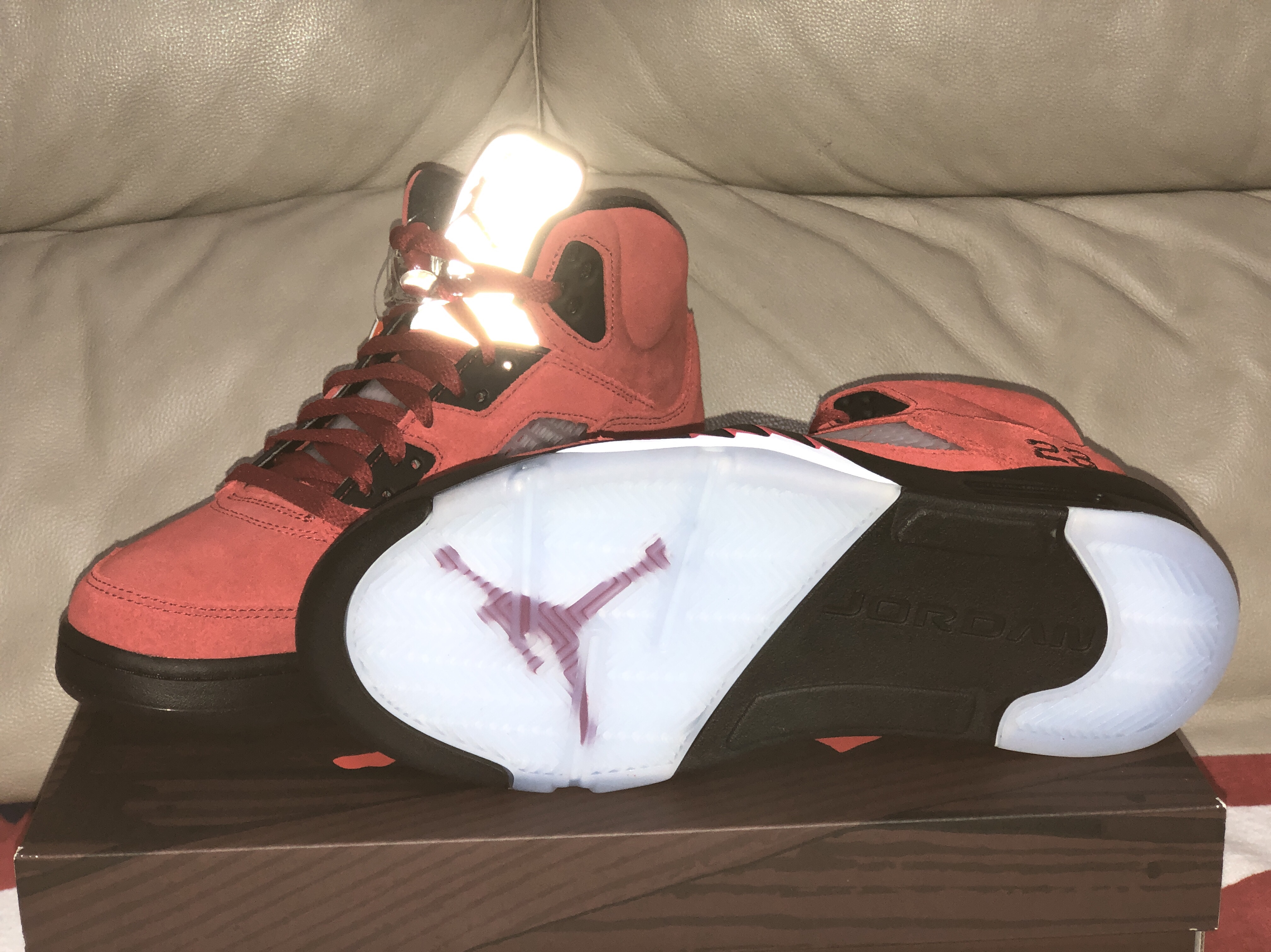 Jordan 5 Retro Toro Bravo 착용 스타일 - 1
