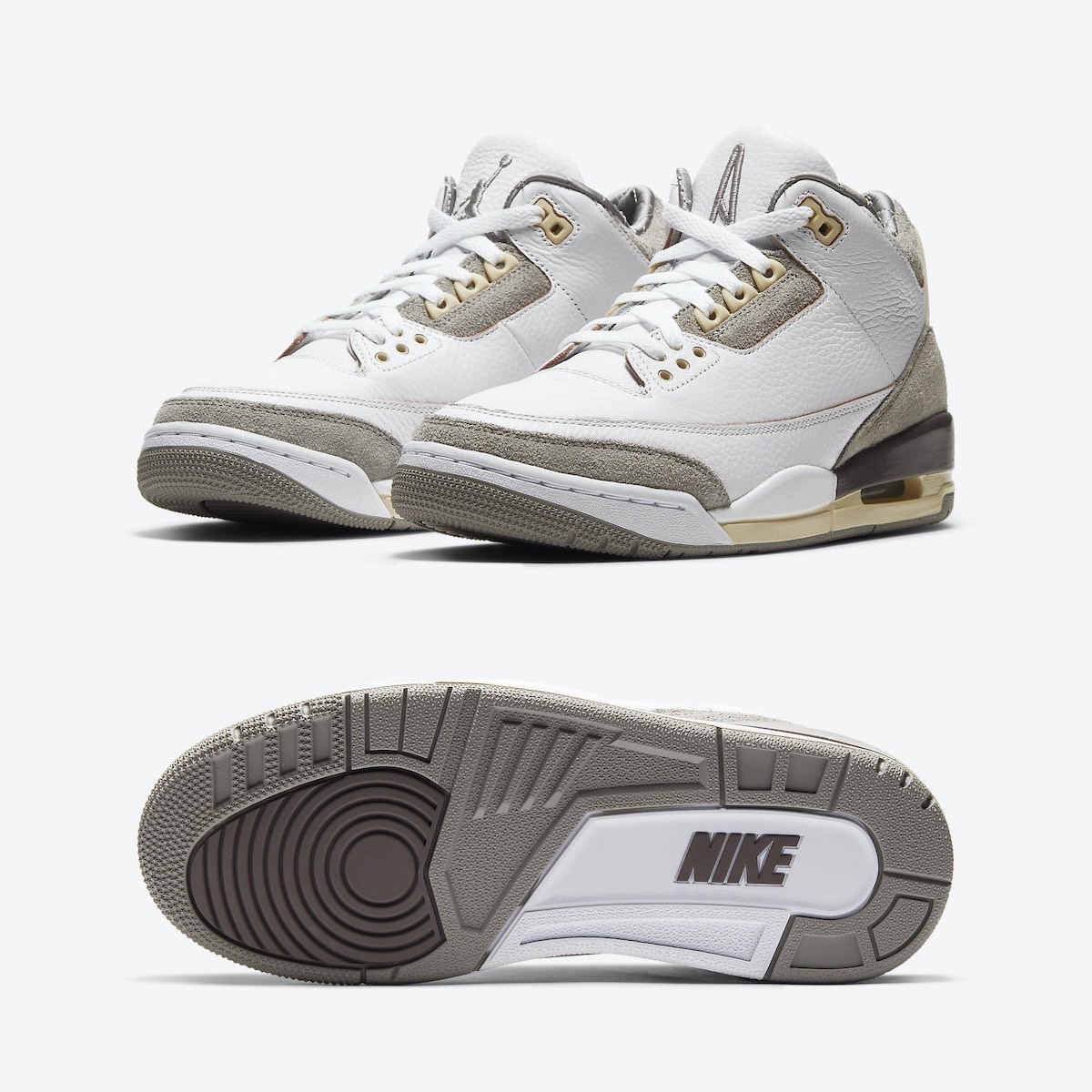 (W) Jordan 3 x A Ma Maniere Retro SP 착용 스타일 - 2