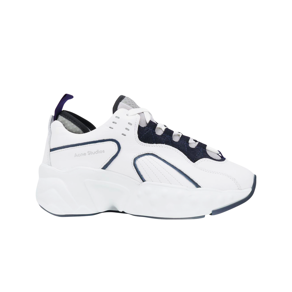 (W) 아크네 스튜디오 맨하탄 레더 스니커즈 멀티 화이트 - 20FW/21SS((W) Acne Studios Manhattan Leather Sneakers Multi White - 20FW/21SS) - 1