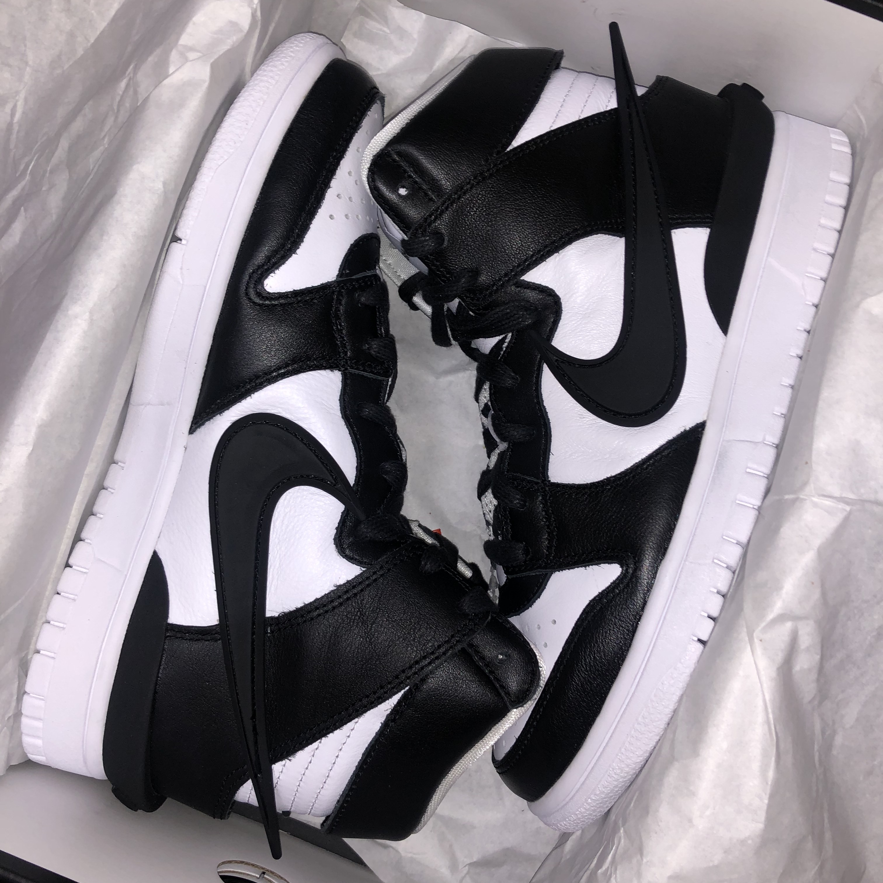 Nike x Ambush Dunk High Black 착용 스타일 - 2