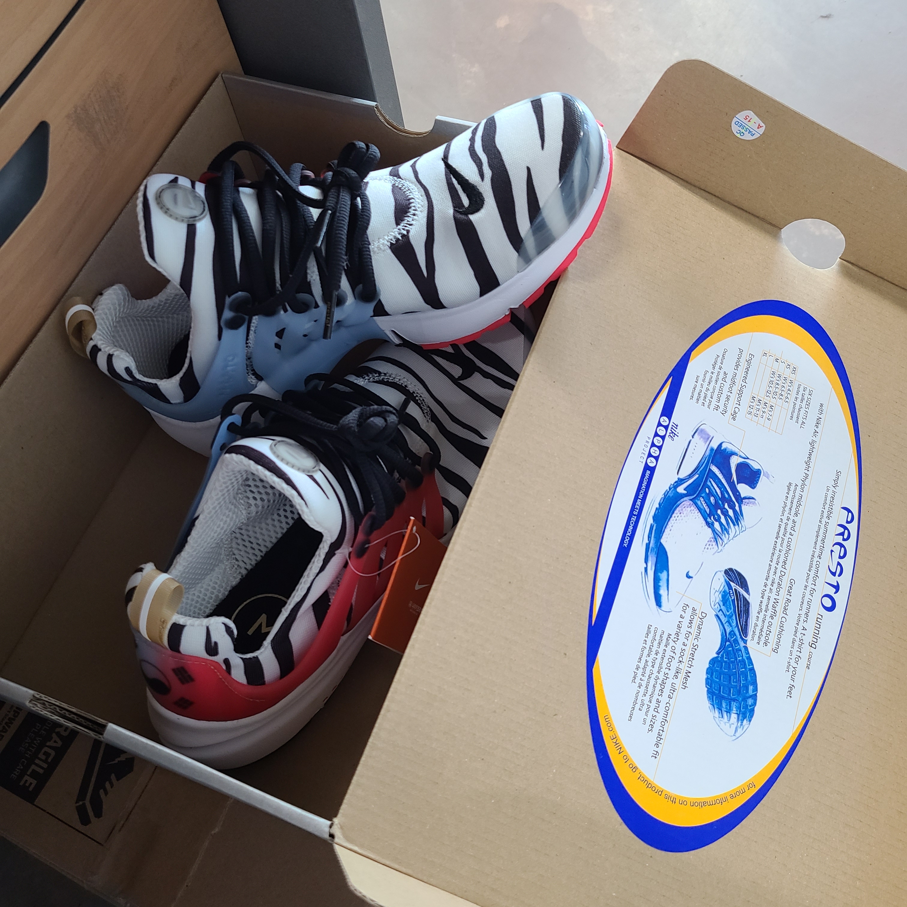 Nike Air Presto Red Orbit South Korea 착용 스타일 - 3