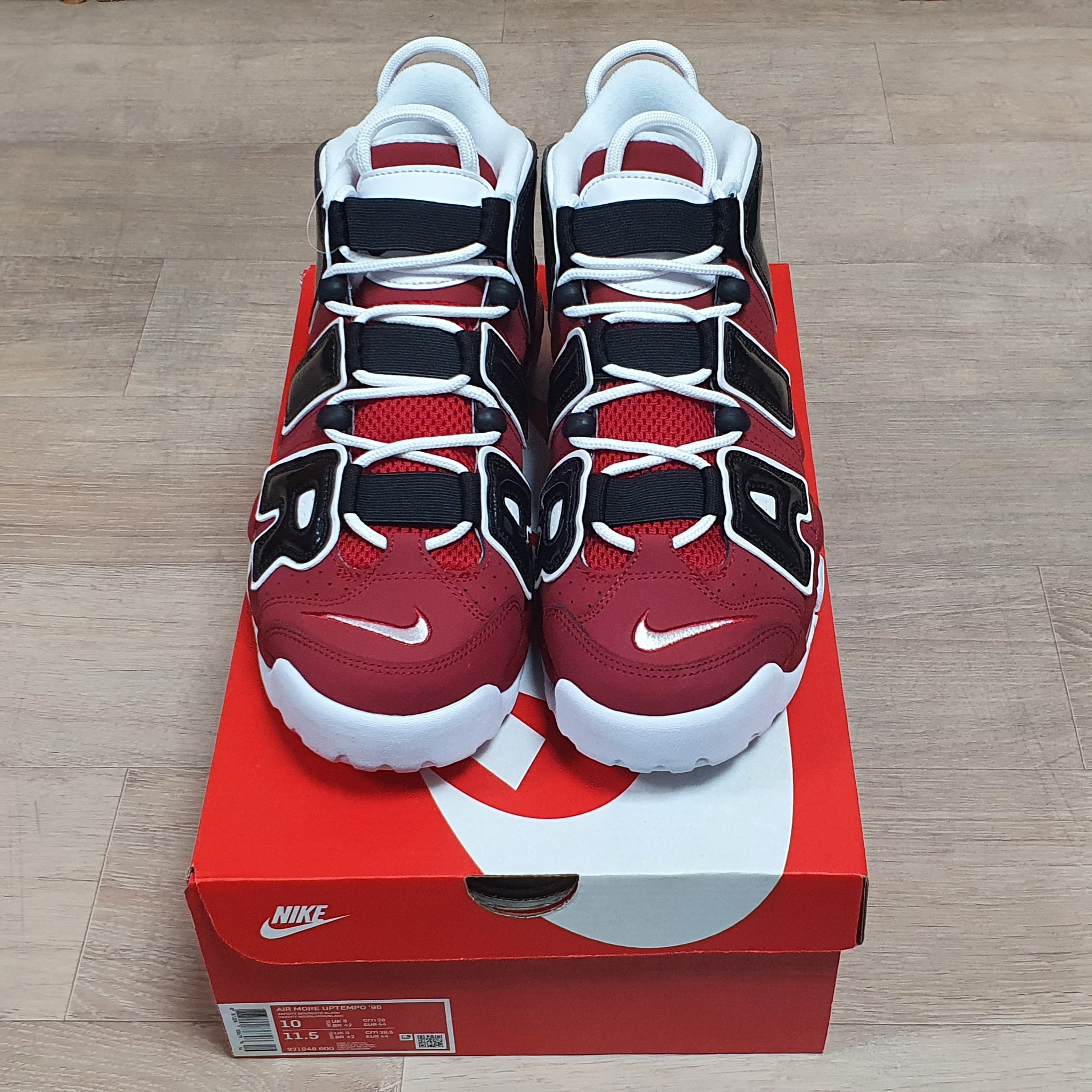 Nike Air More Uptempo 96 Bulls 2021 착용 스타일 - 1