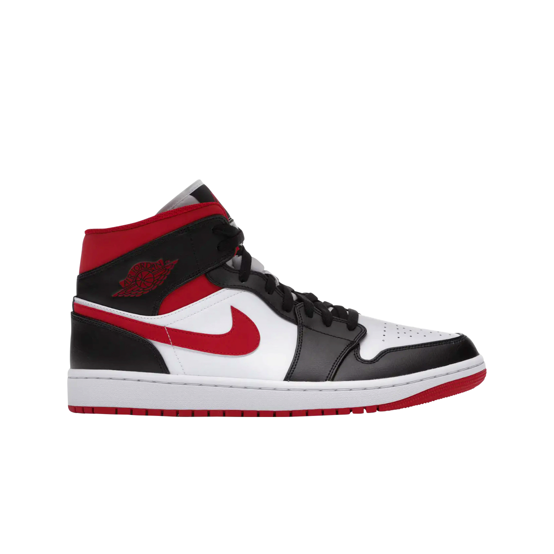 조던 1 미드 짐레드 블랙 화이트(Jordan 1 Mid Gym Red Black White)