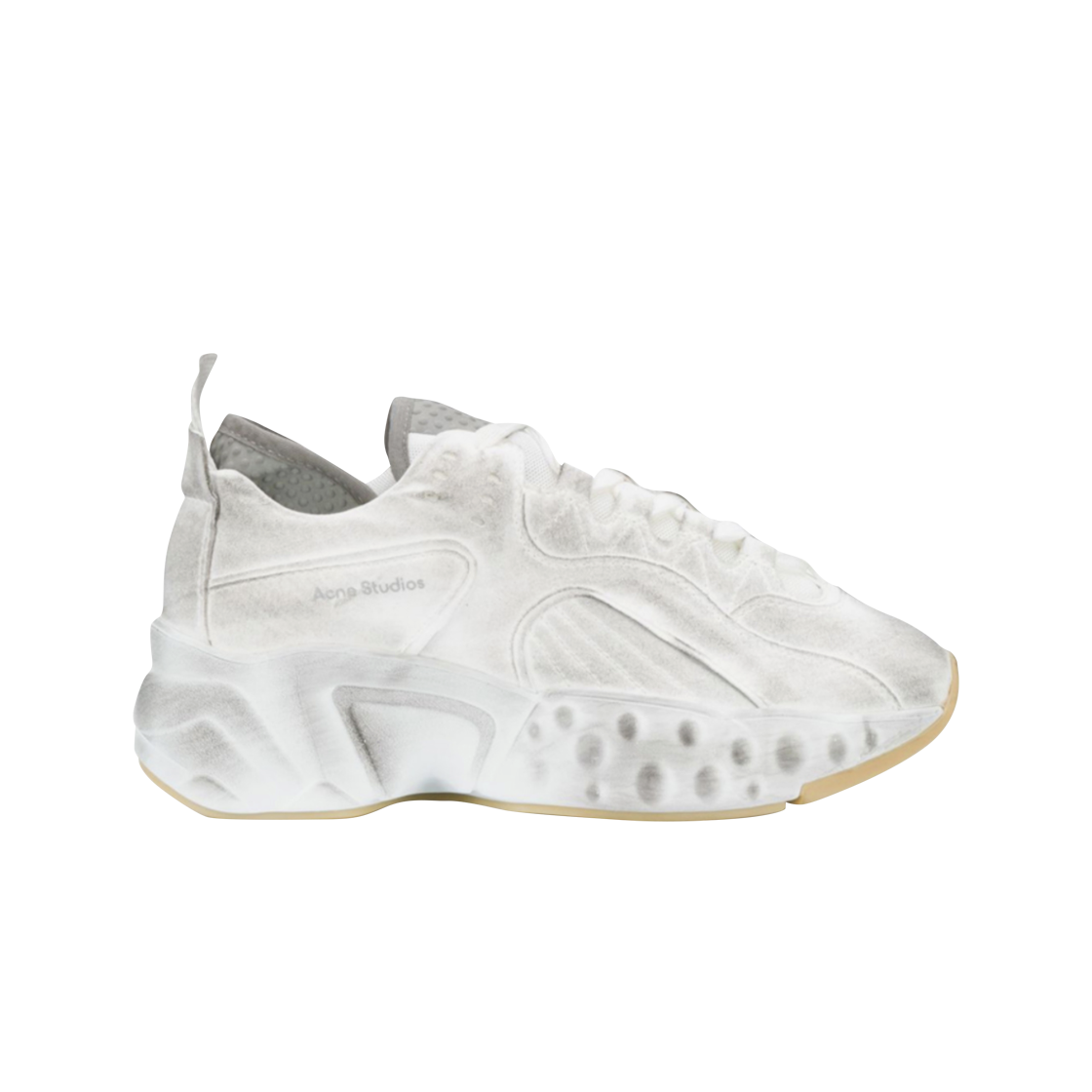 (W) 아크네 스튜디오 맨하탄 텀블드 스니커즈 화이트 - 20FW/21SS((W) Acne Studios Manhattan Tumbled Sneakers White - 20FW/21SS)